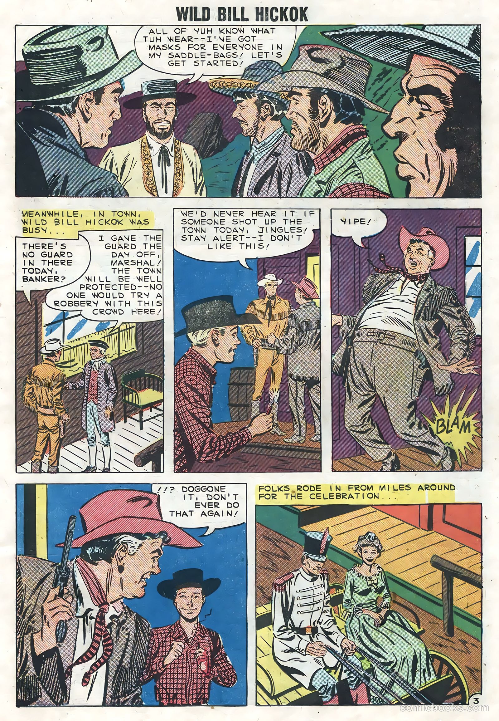 Wild Bill Hickok #3 (1959) — page 11 of 36