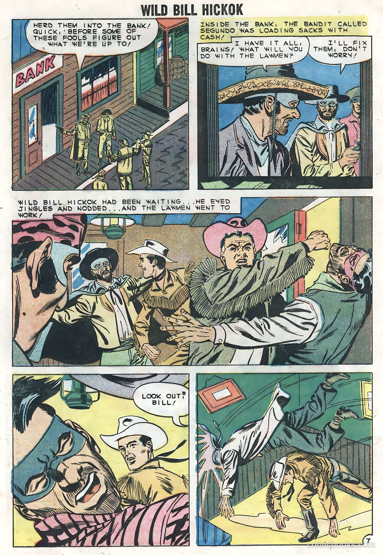 Wild Bill Hickok #3 (1959) — page 16 of 36