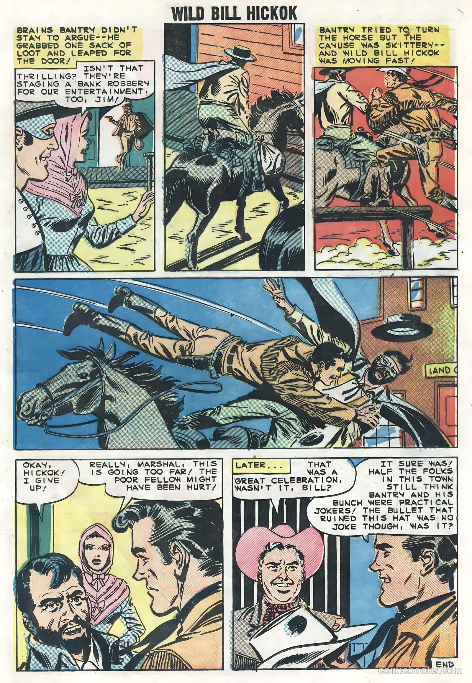 Wild Bill Hickok #3 (1959) — page 17 of 36