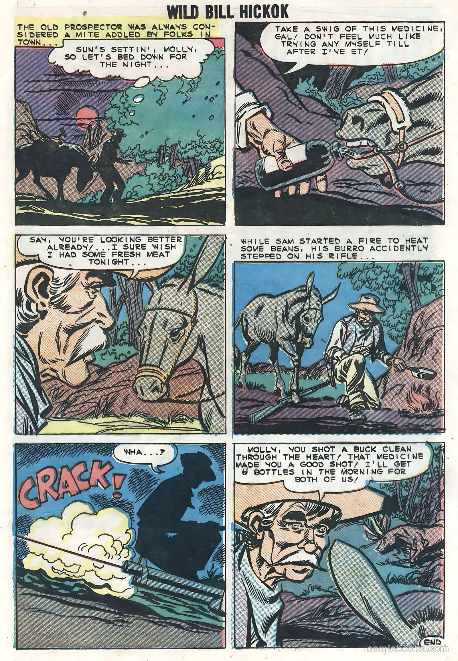 Wild Bill Hickok #3 (1959) — page 21 of 36