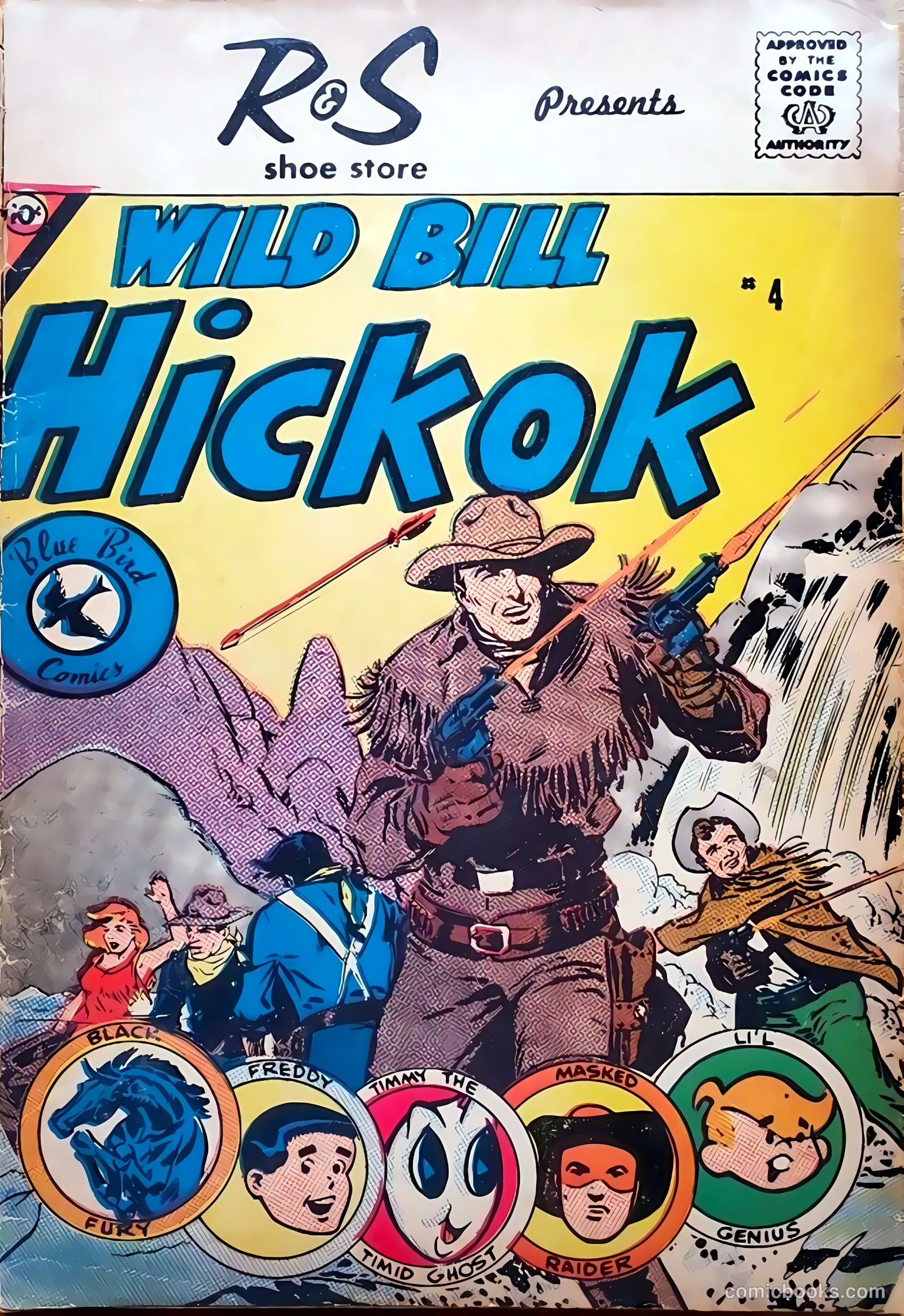 Wild Bill Hickok #4 (1959) — page 1 of 36