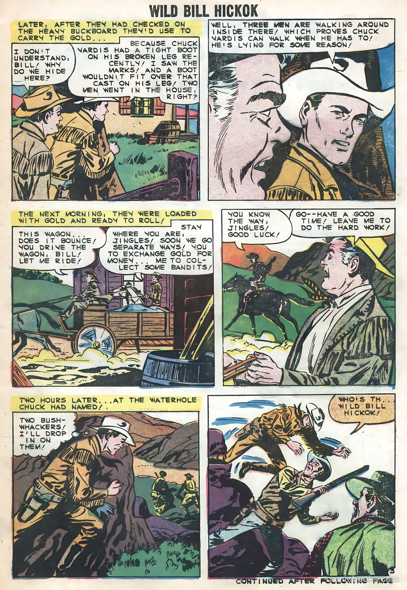 Wild Bill Hickok #4 (1959) — page 5 of 36