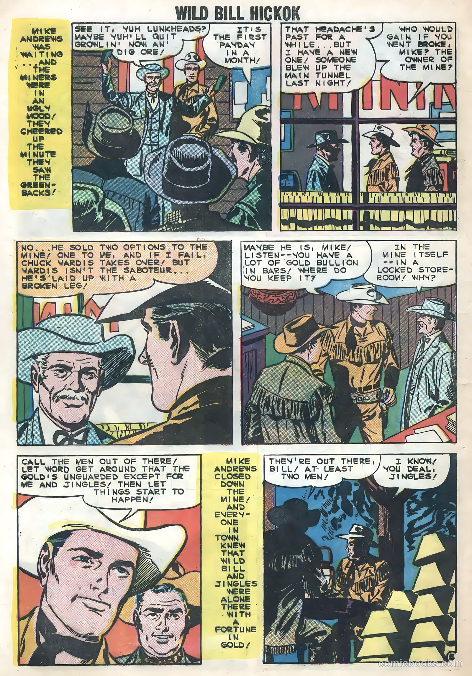 Wild Bill Hickok #4 (1959) — page 8 of 36