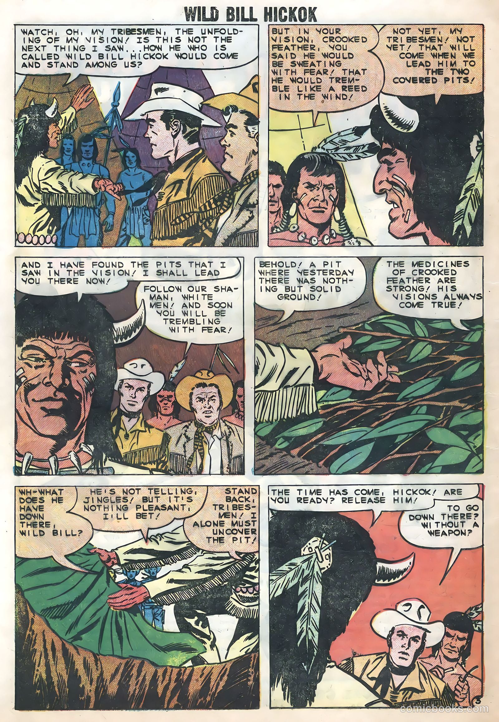 Wild Bill Hickok #4 (1959) — page 16 of 36