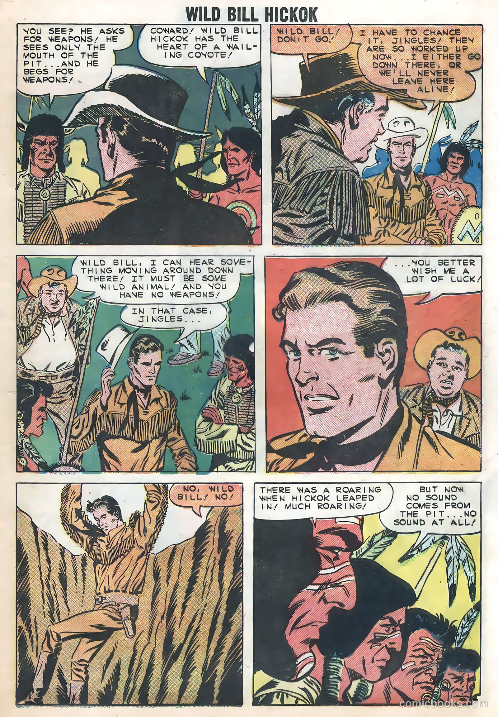 Wild Bill Hickok #4 (1959) — page 17 of 36