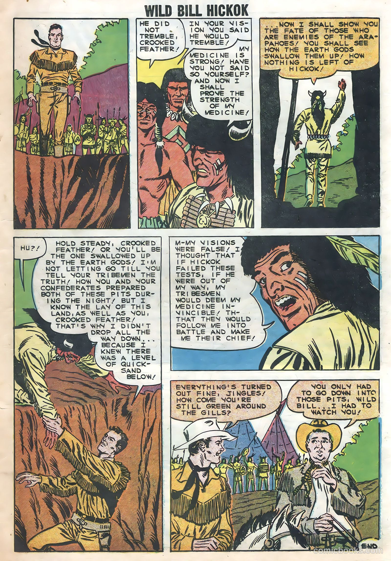 Wild Bill Hickok #4 (1959) — page 19 of 36