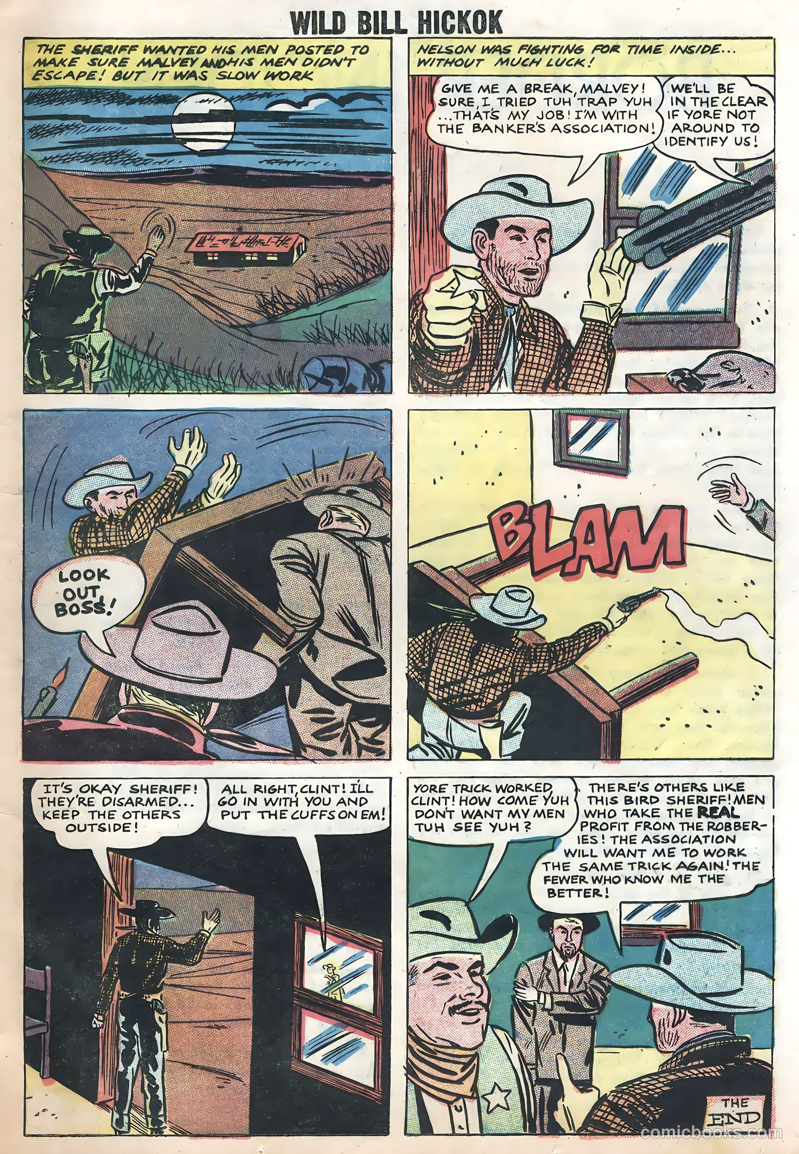 Wild Bill Hickok #4 (1959) — page 25 of 36