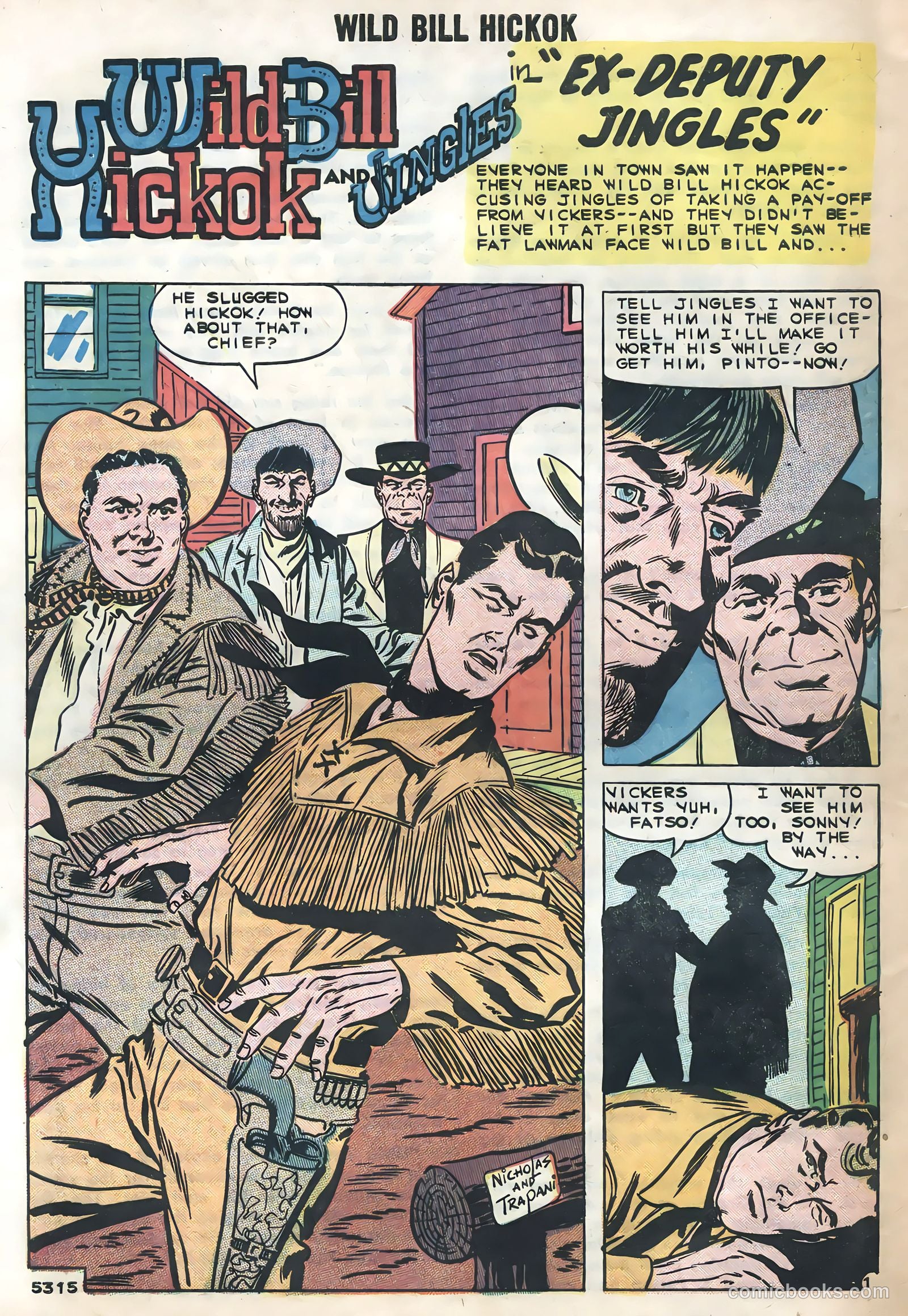 Wild Bill Hickok #4 (1959) — page 28 of 36