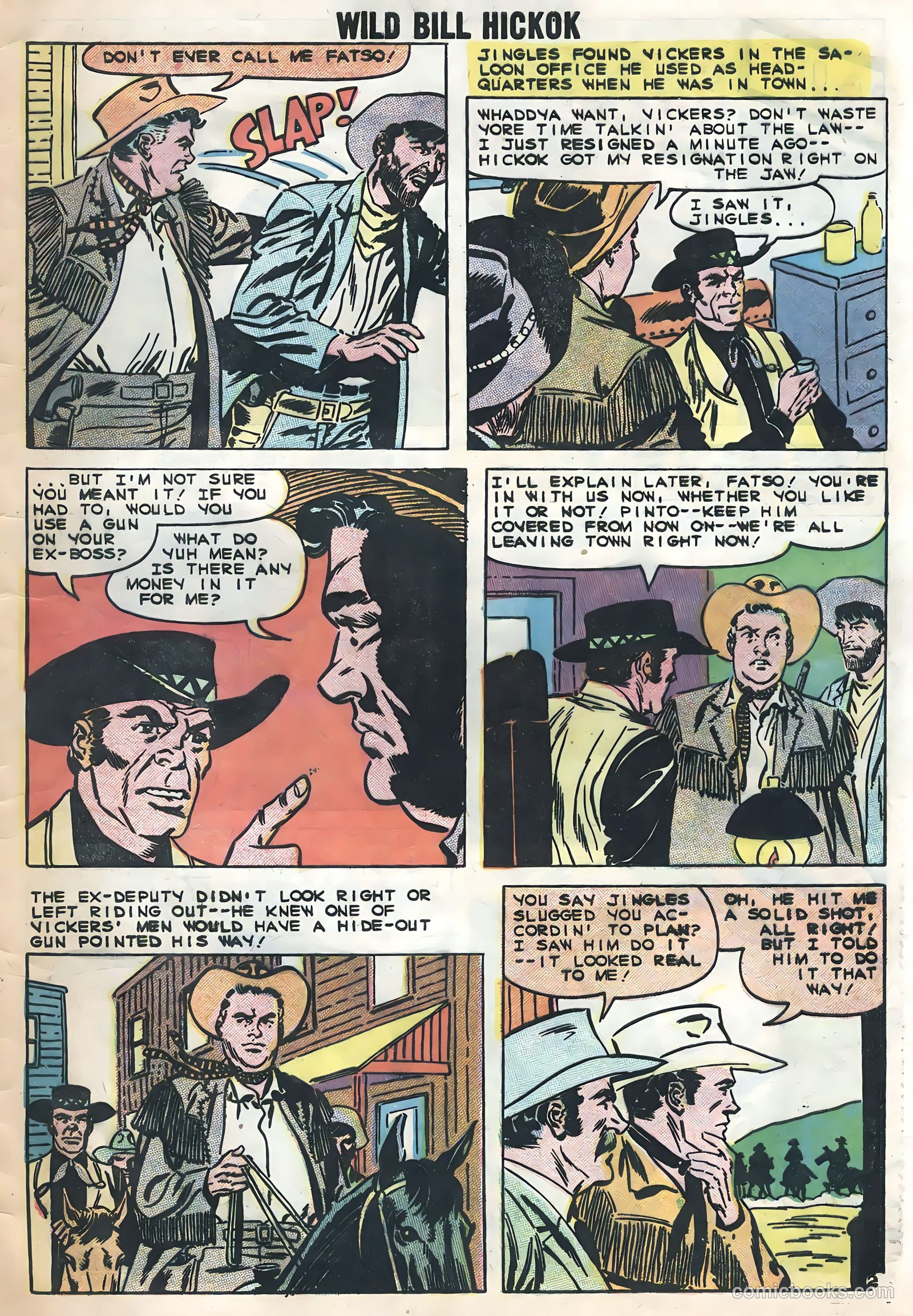 Wild Bill Hickok #4 (1959) — page 29 of 36