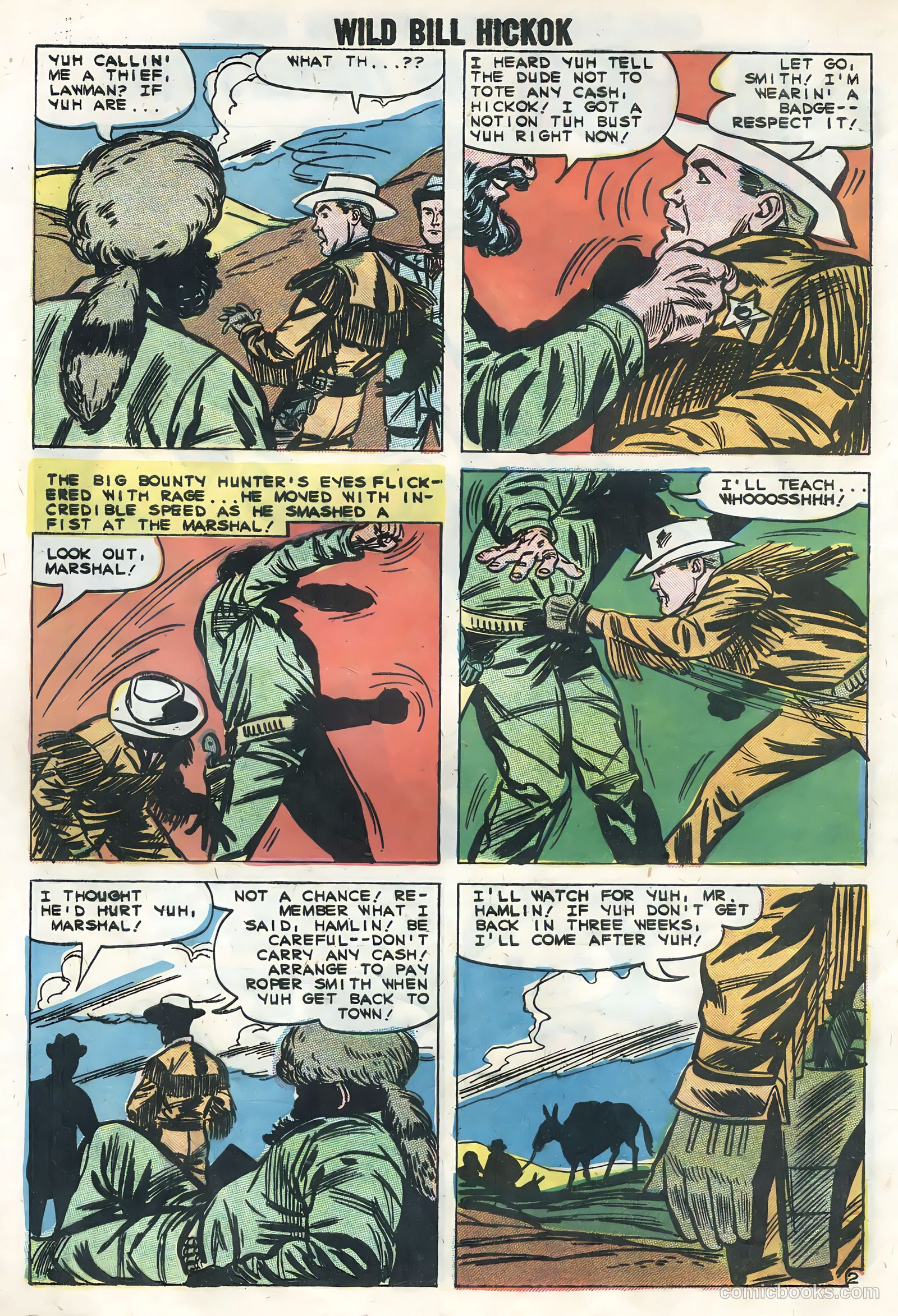 Wild Bill Hickok #5 (1959) — page 4 of 36