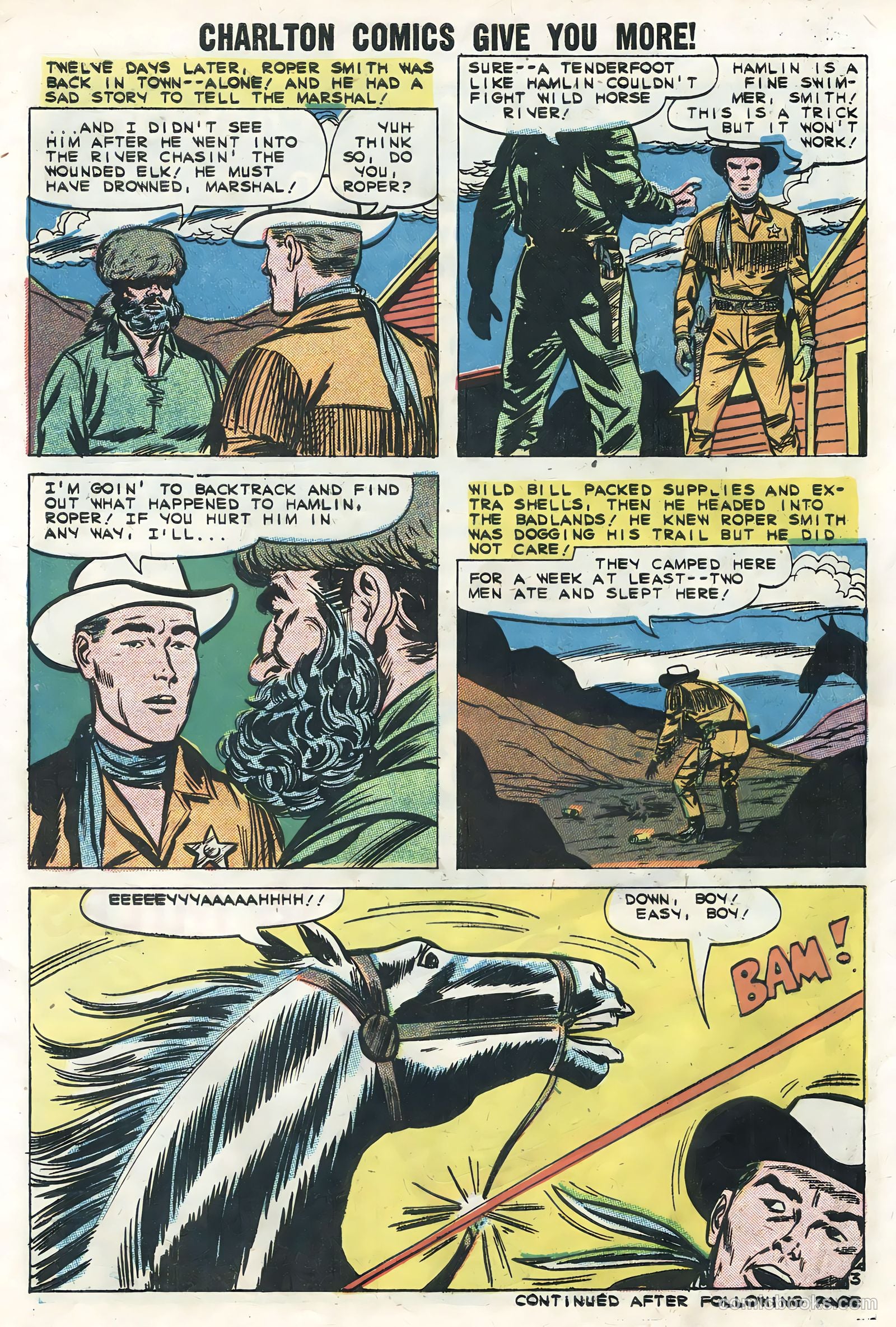 Wild Bill Hickok #5 (1959) — page 5 of 36