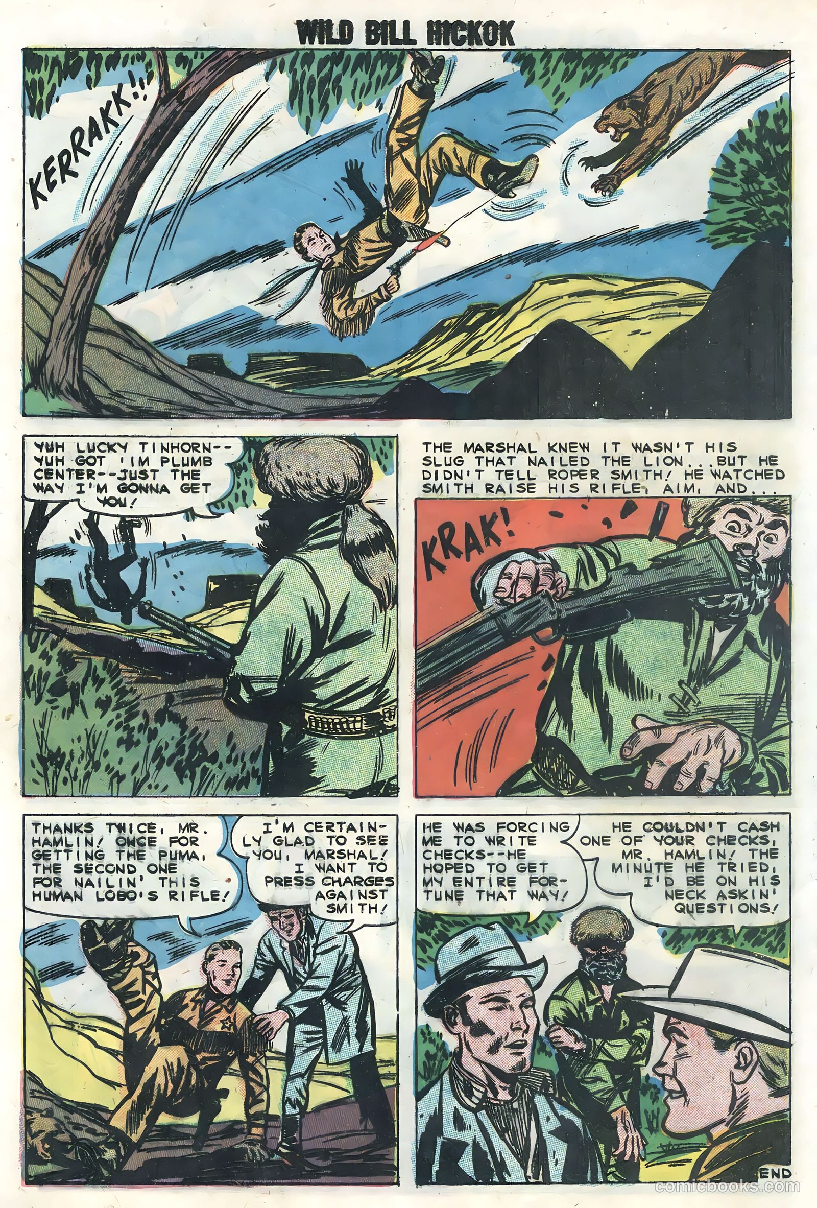Wild Bill Hickok #5 (1959) — page 8 of 36