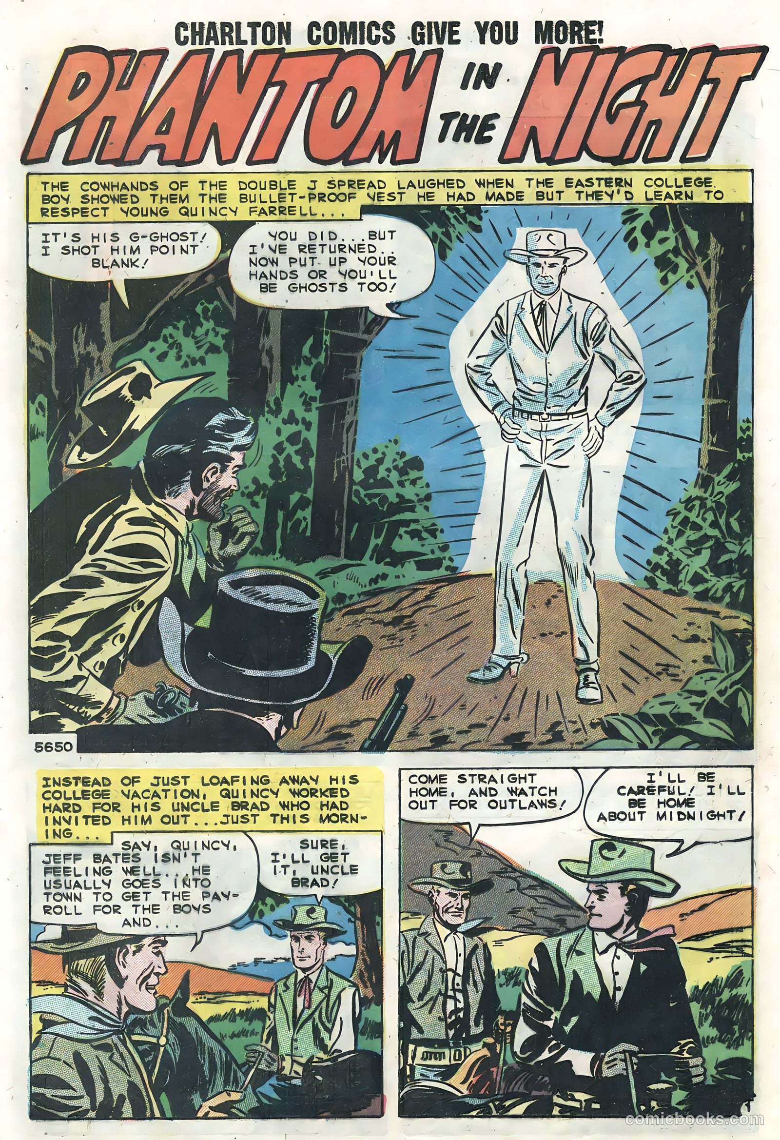 Wild Bill Hickok #5 (1959) — page 17 of 36
