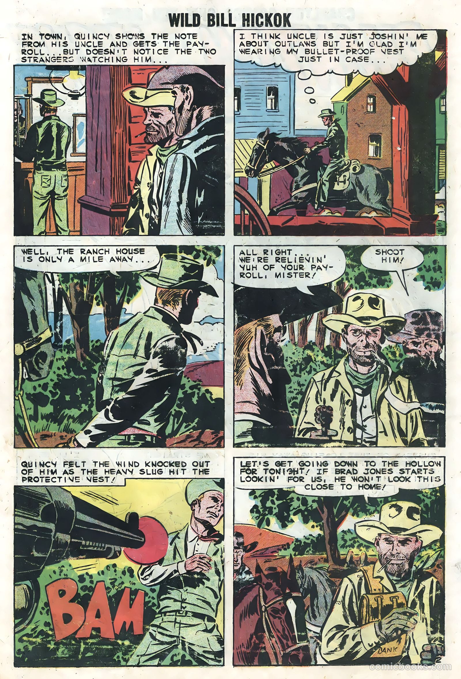 Wild Bill Hickok #5 (1959) — page 18 of 36