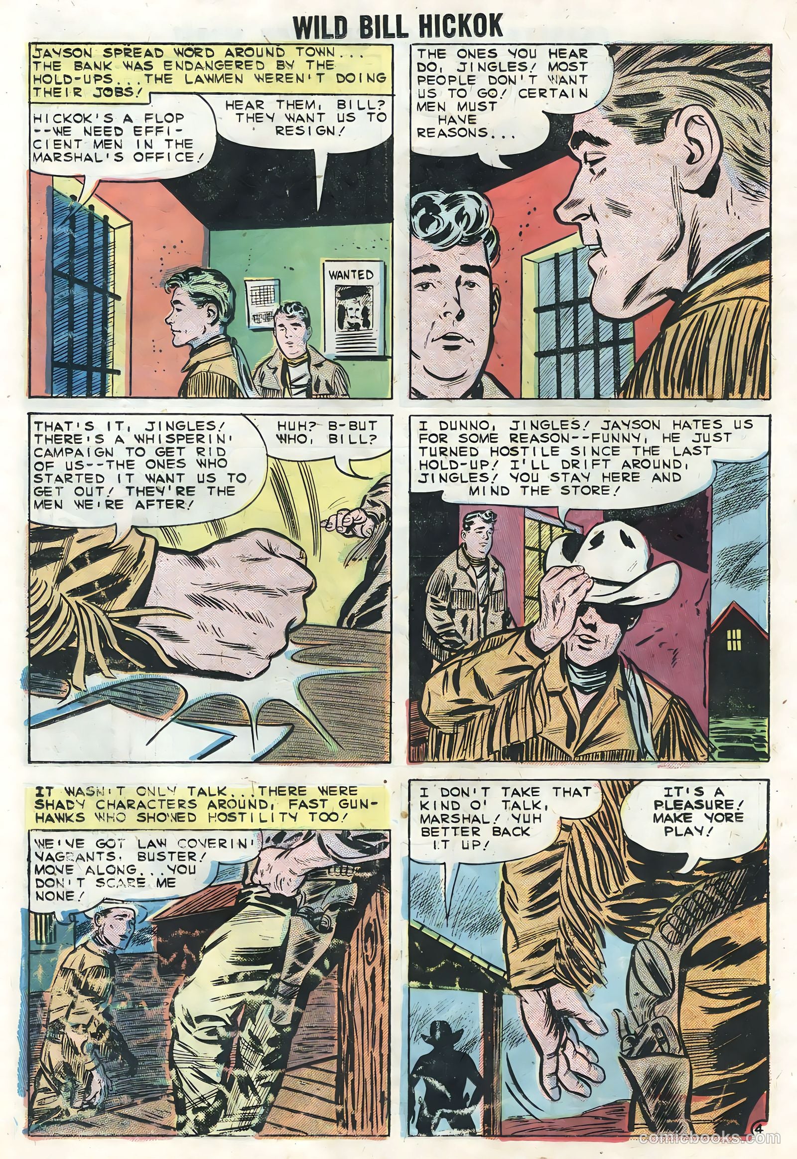 Wild Bill Hickok #5 (1959) — page 26 of 36