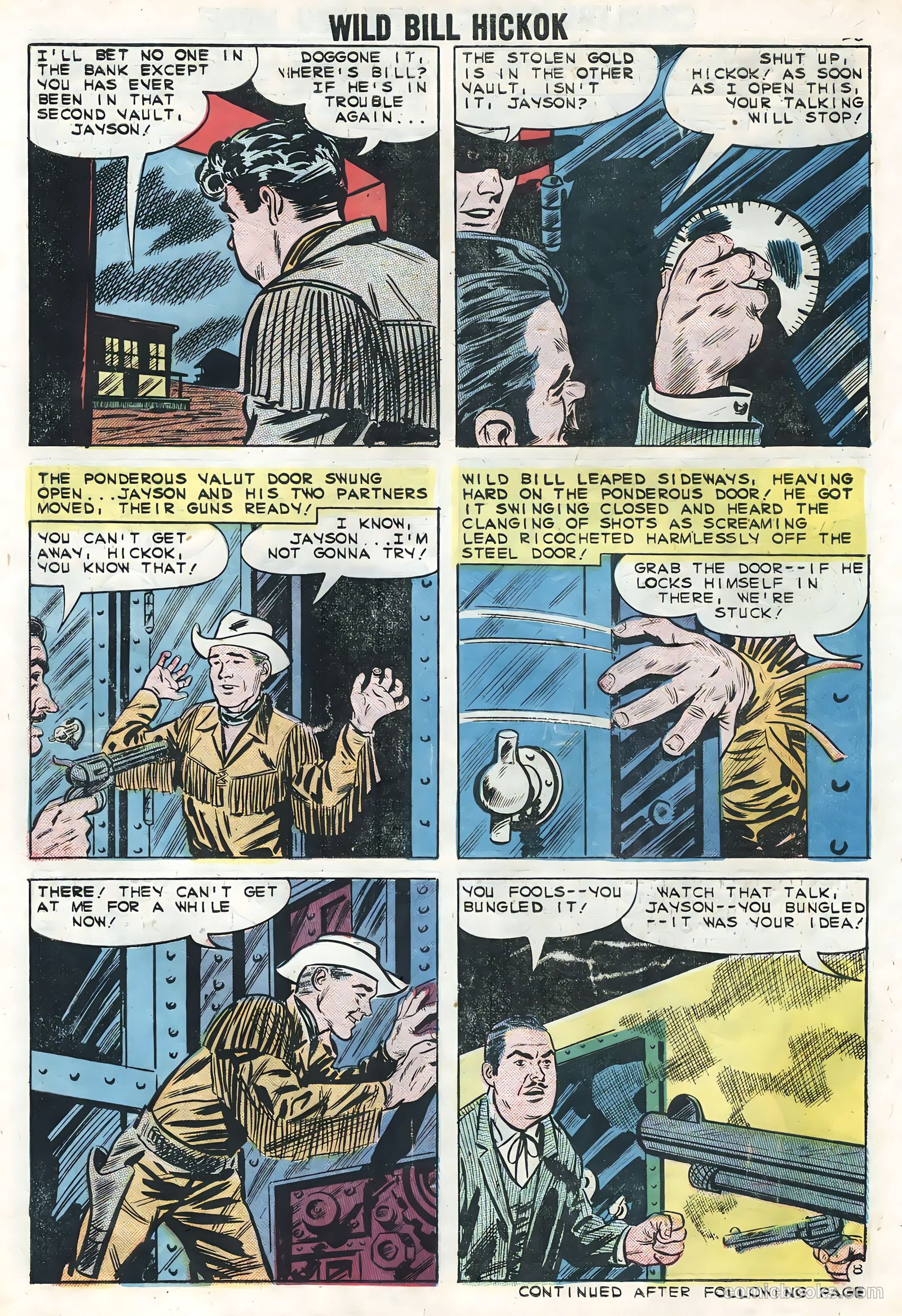 Wild Bill Hickok #5 (1959) — page 30 of 36