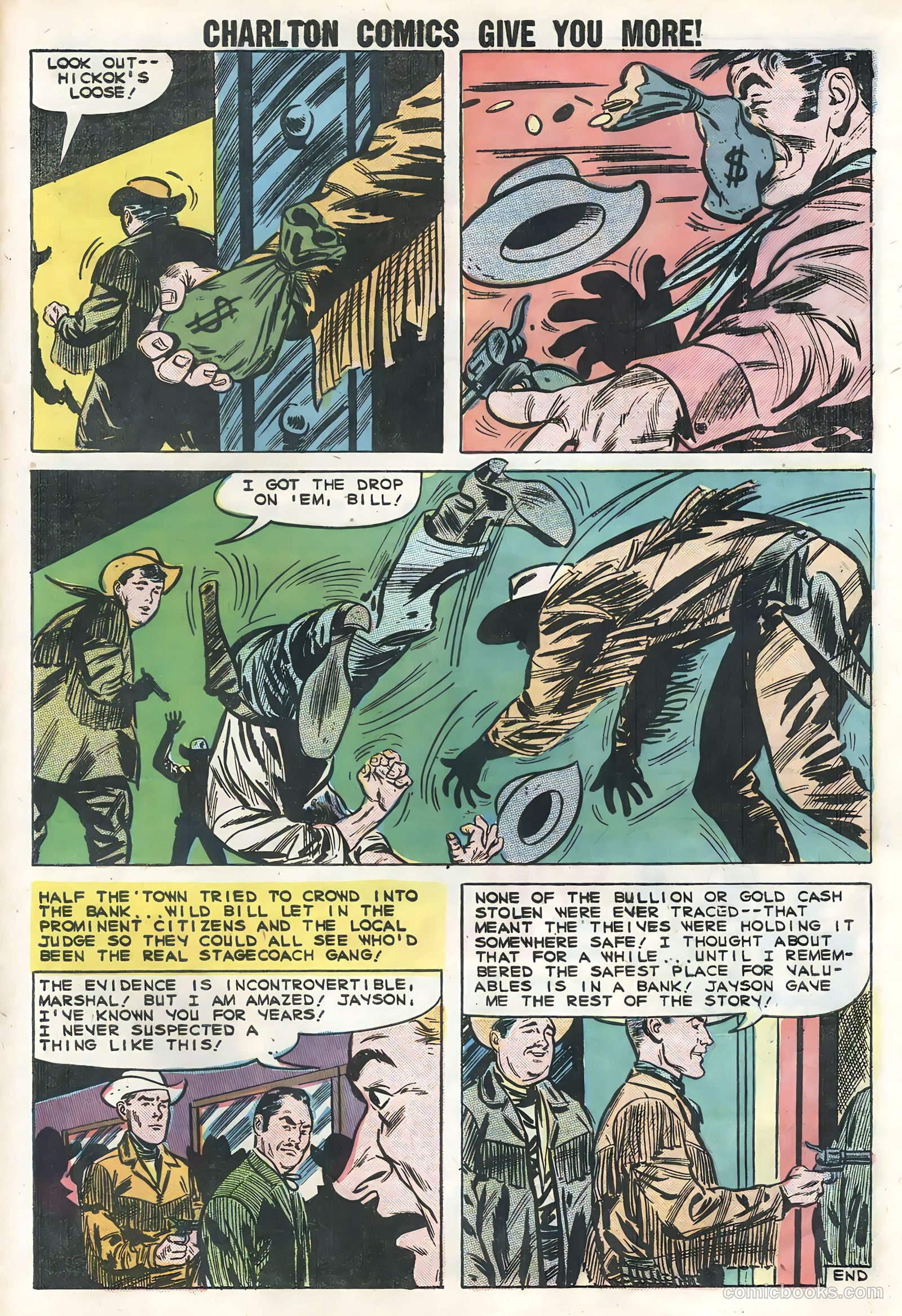 Wild Bill Hickok #5 (1959) — page 33 of 36