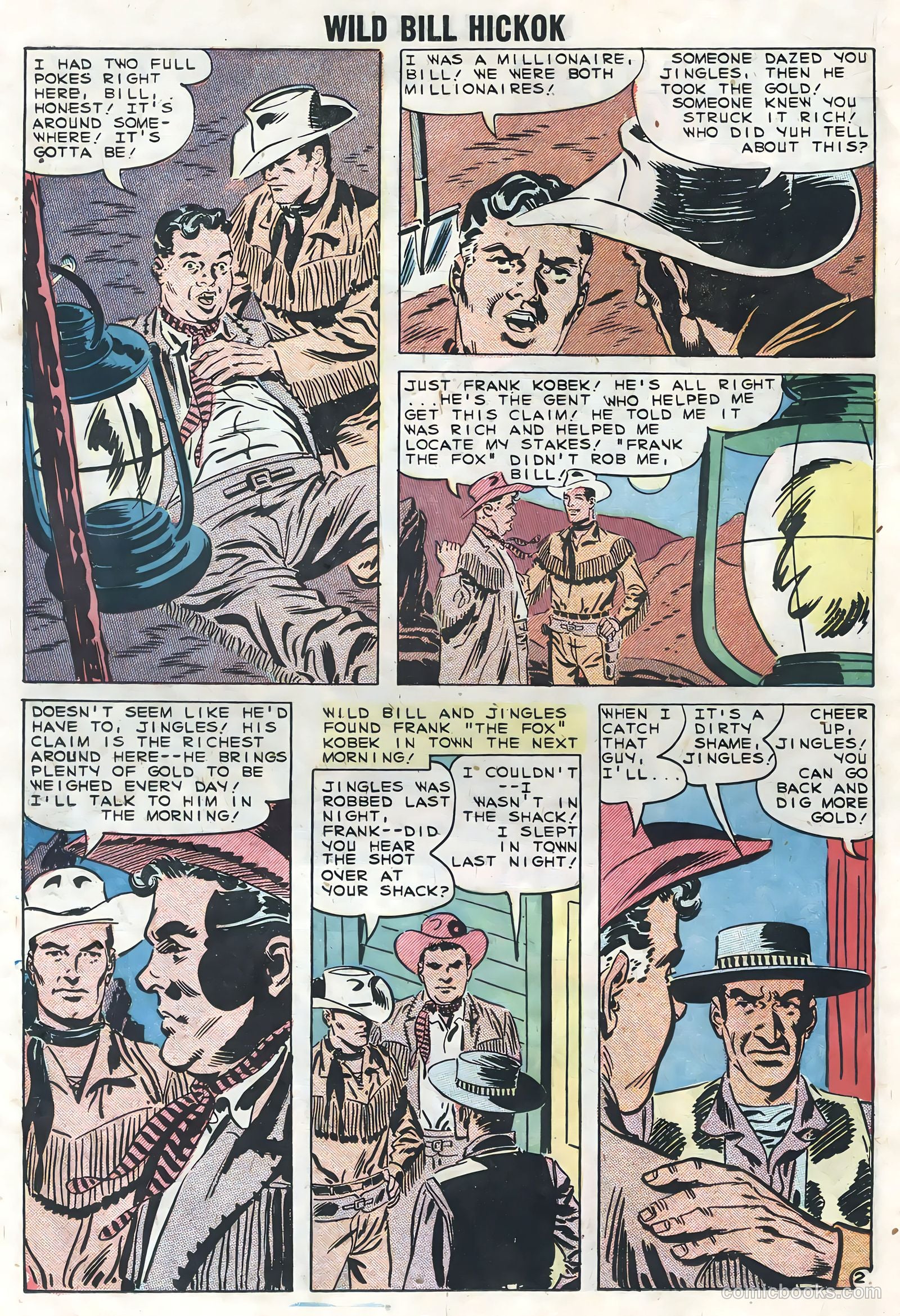 Wild Bill Hickok and Jingles #73 (1959) — page 26 of 36