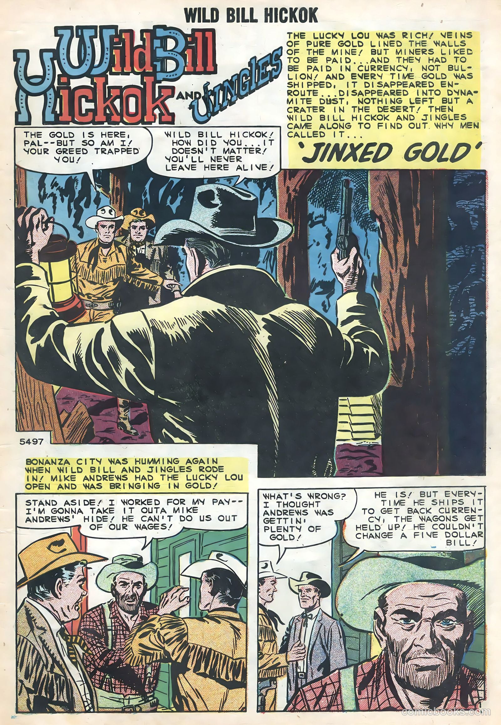 Wild Bill Hickok and Jingles #74 (1959) — page 3 of 36
