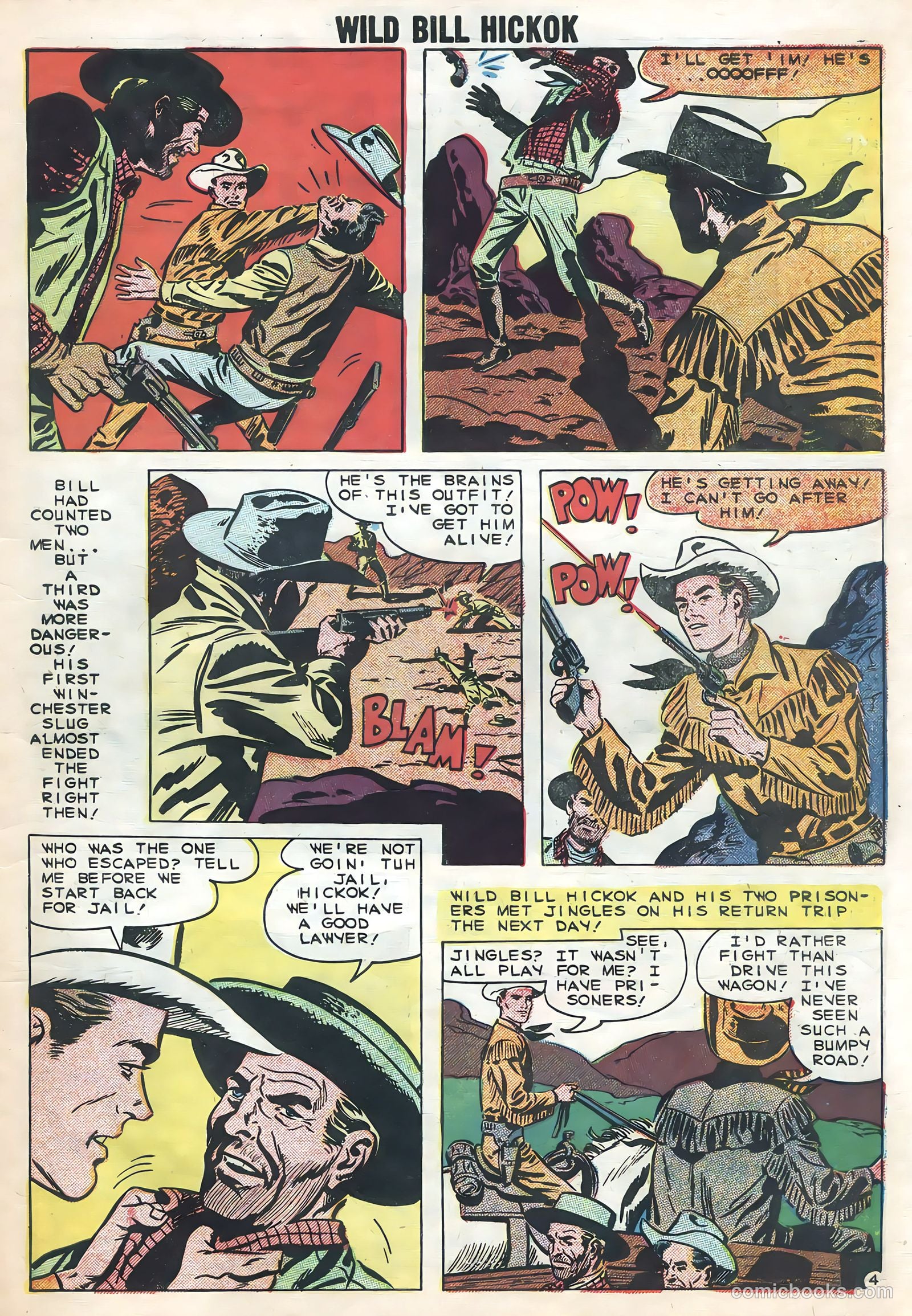 Wild Bill Hickok and Jingles #74 (1959) — page 7 of 36