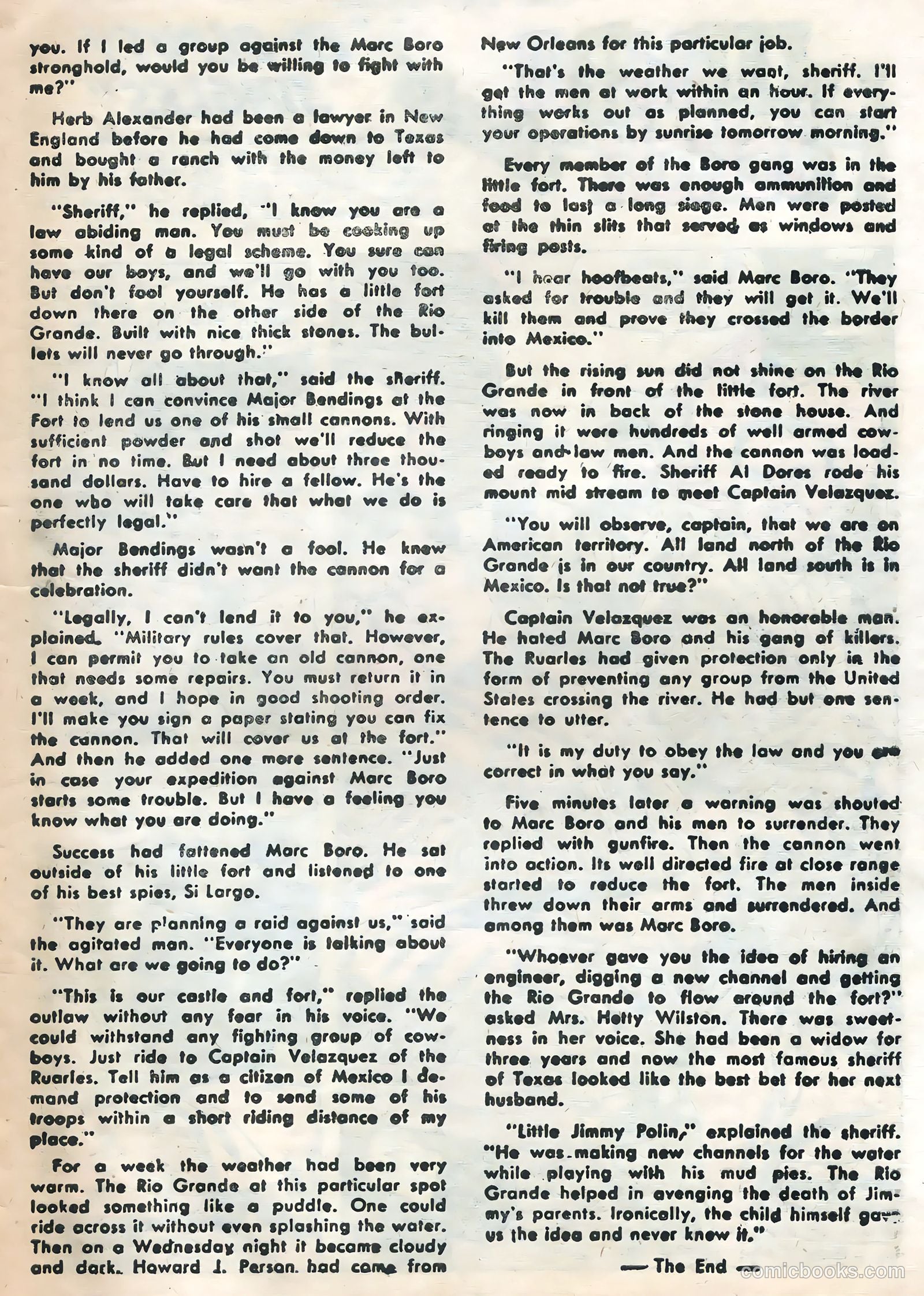 Wild Bill Hickok and Jingles #74 (1959) — page 27 of 36