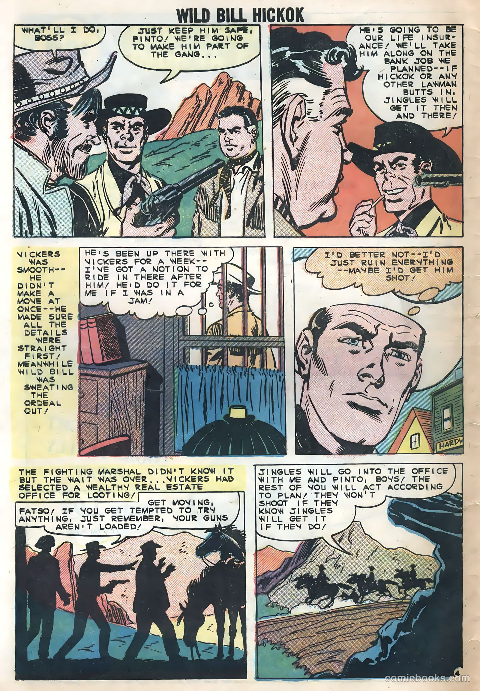 Wild Bill Hickok and Jingles #74 (1959) — page 32 of 36