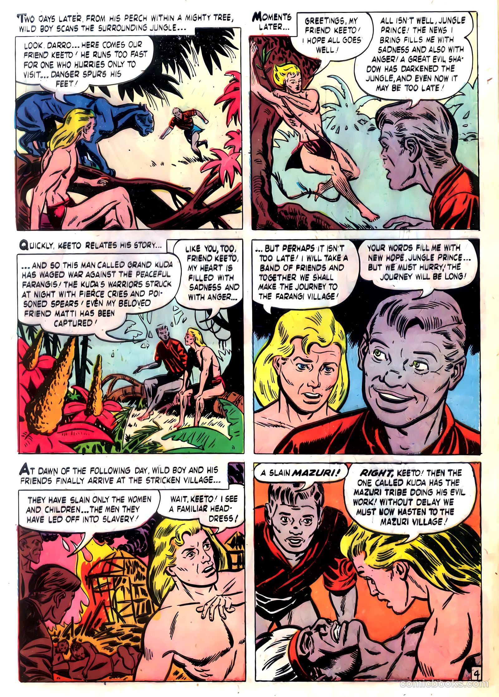 Wild Boy #4 (1951) — page 7