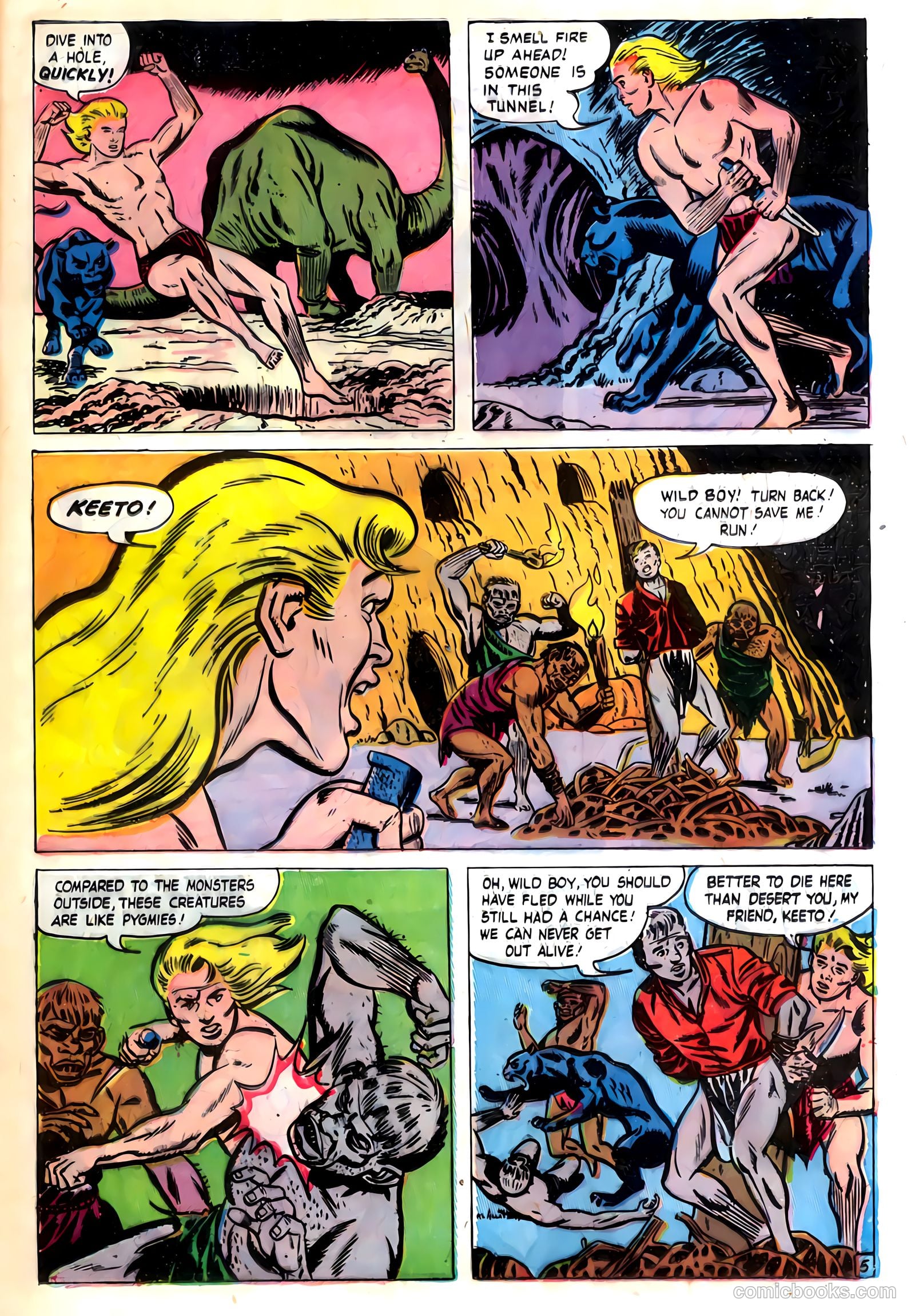 Wild Boy #4 (1951) — page 16