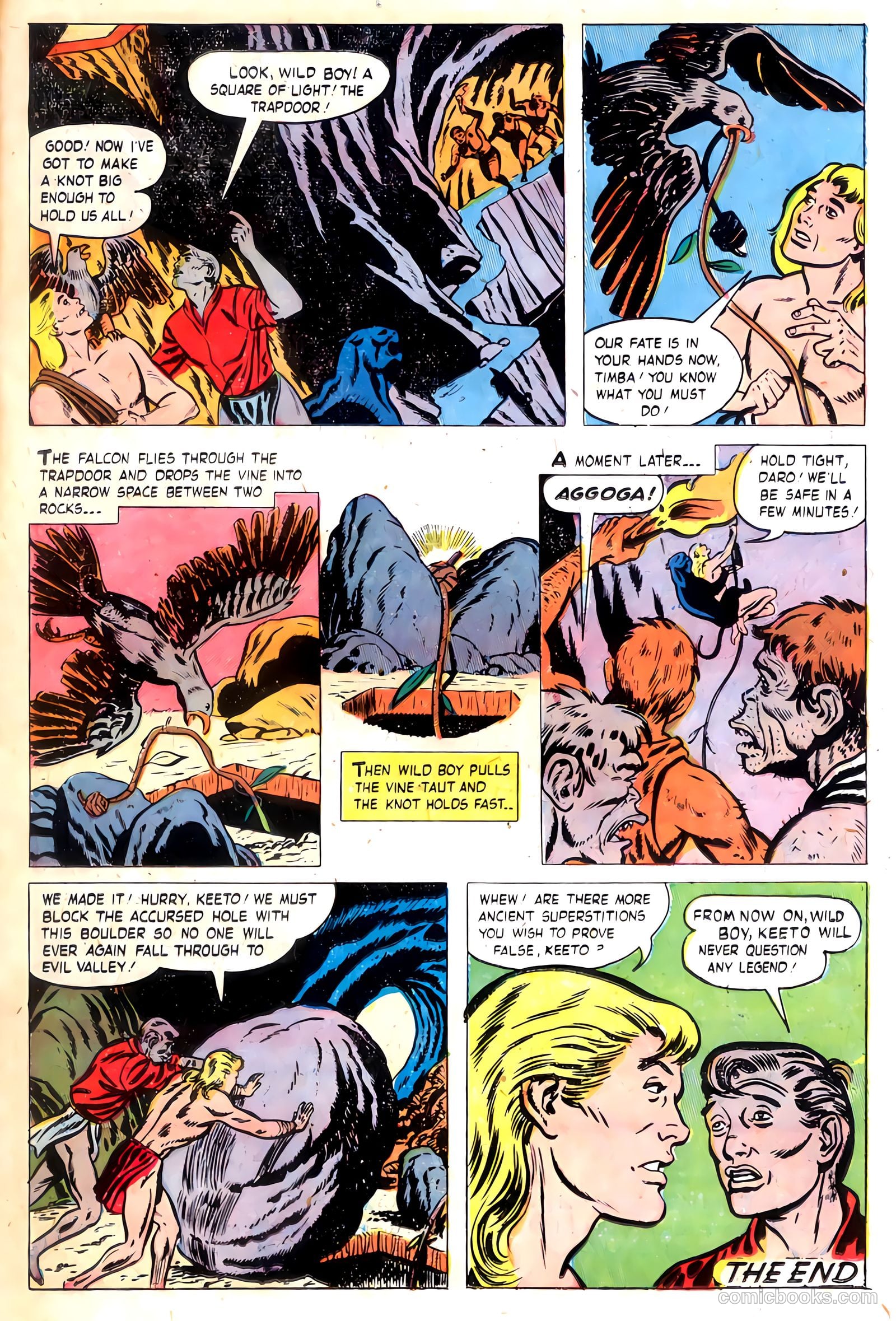 Wild Boy #4 (1951) — page 18
