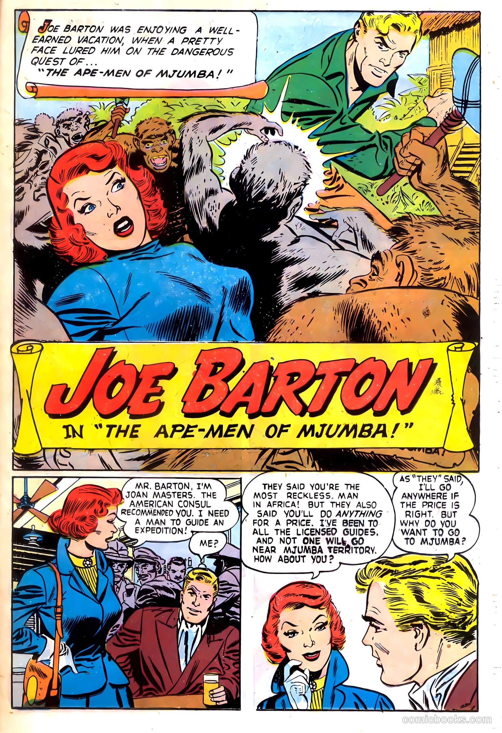 Wild Boy #4 (1951) — page 22