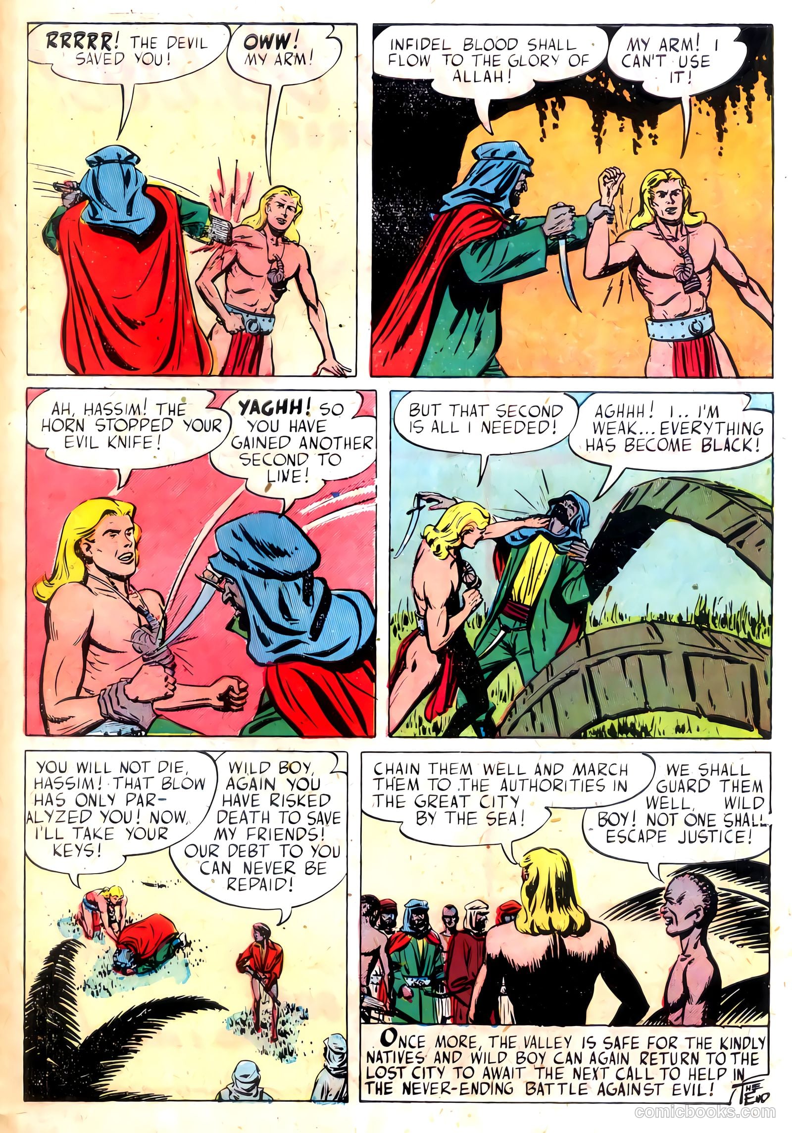 Wild Boy #4 (1951) — page 34