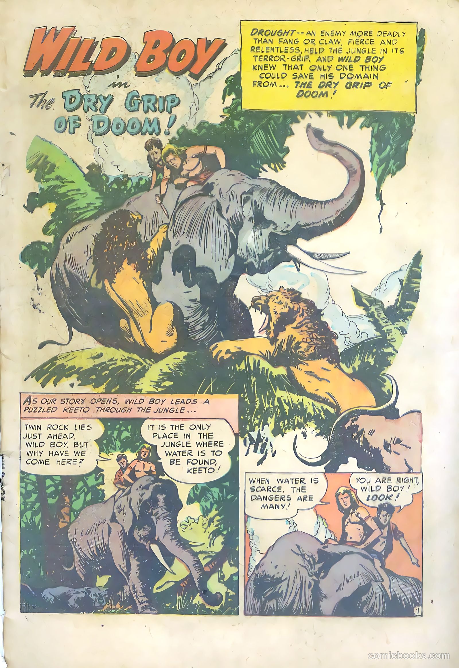 Wild Boy #5 (1951) — page 3