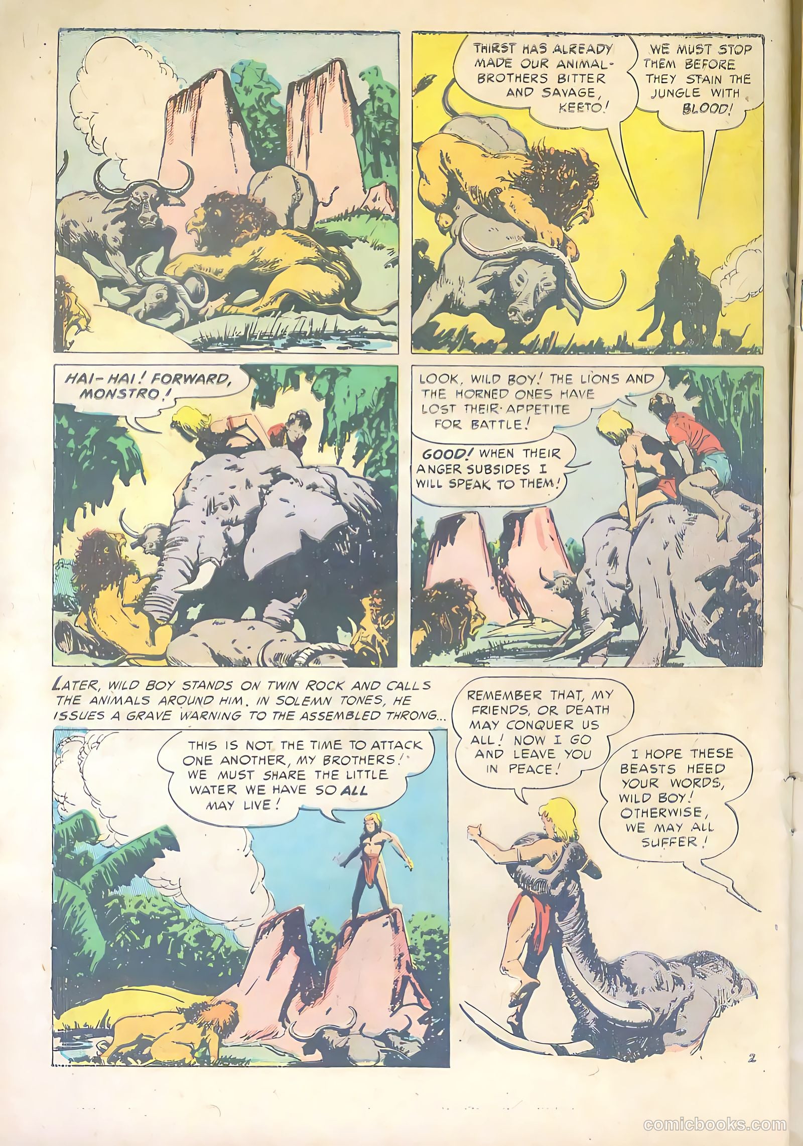 Wild Boy #5 (1951) — page 4