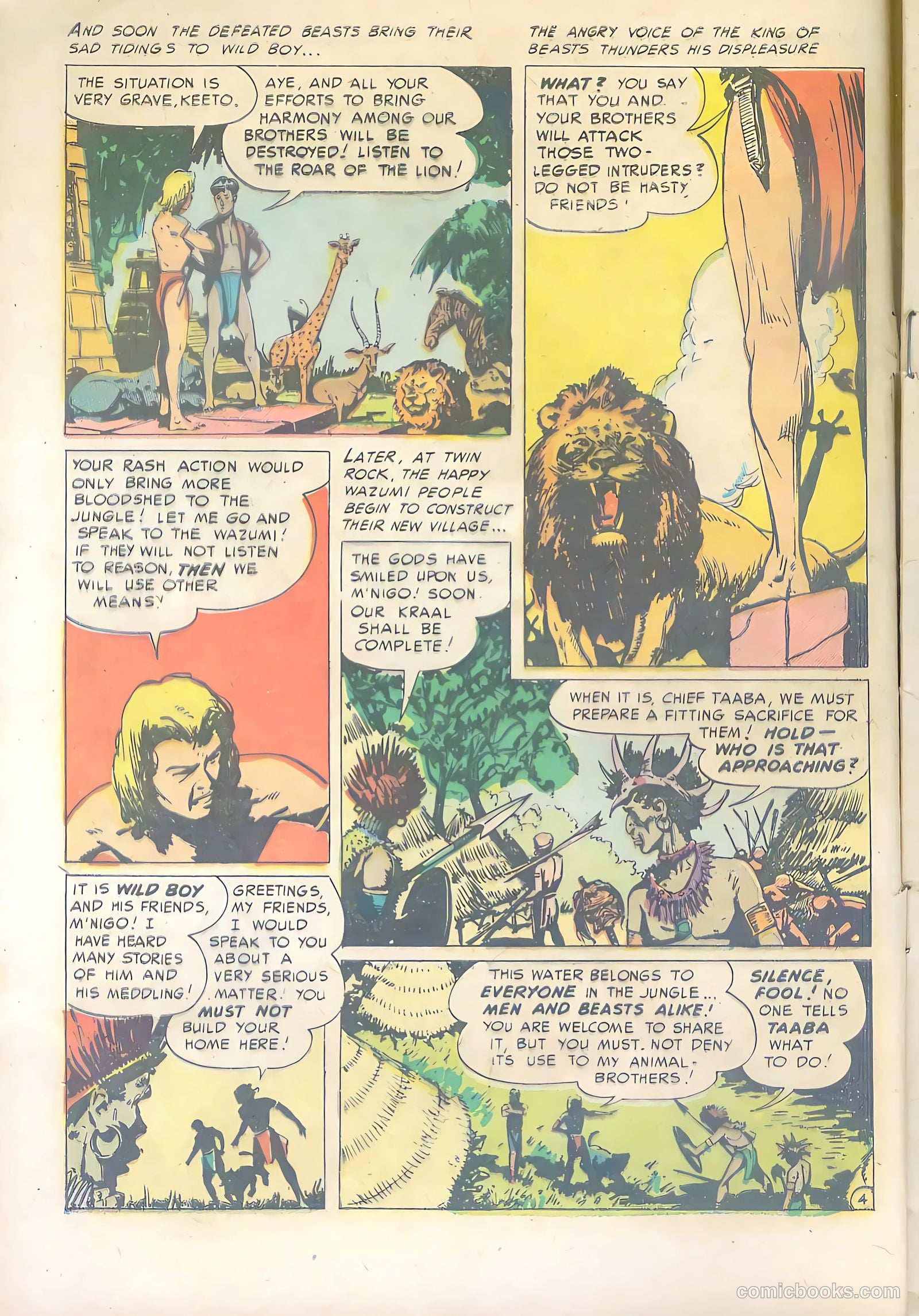 Wild Boy #5 (1951) — page 6