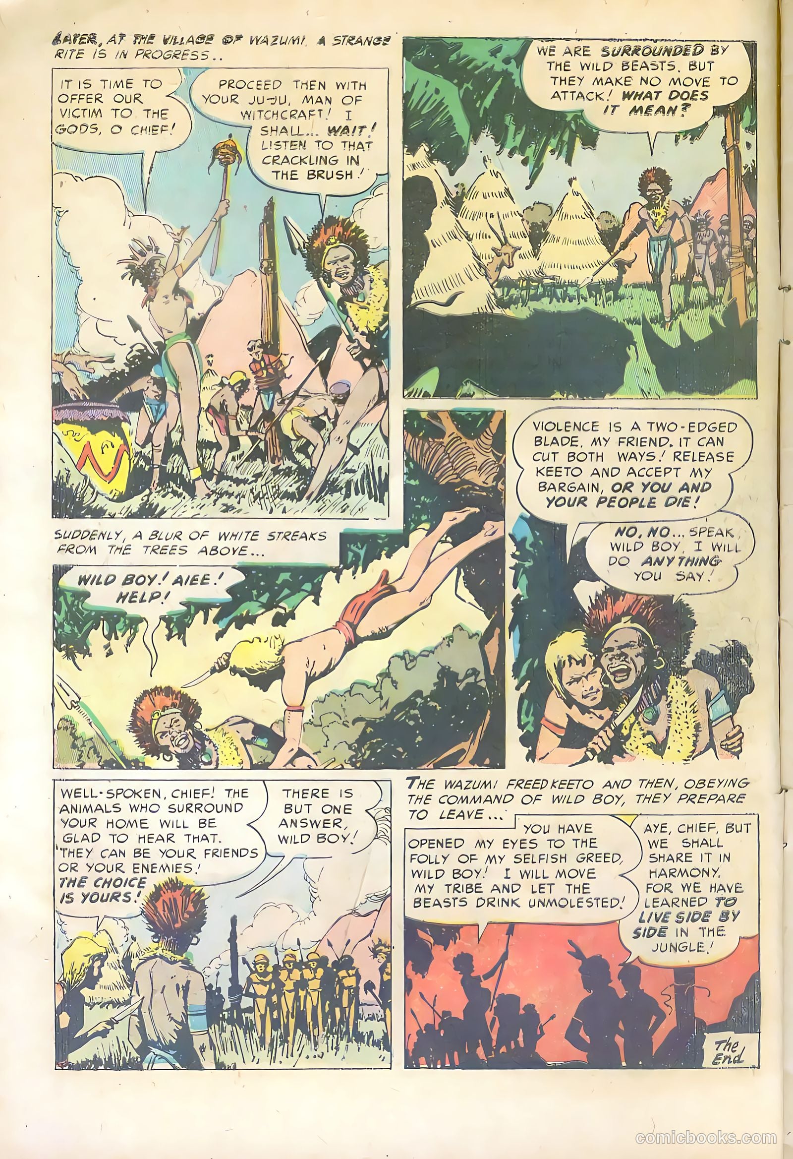 Wild Boy #5 (1951) — page 8