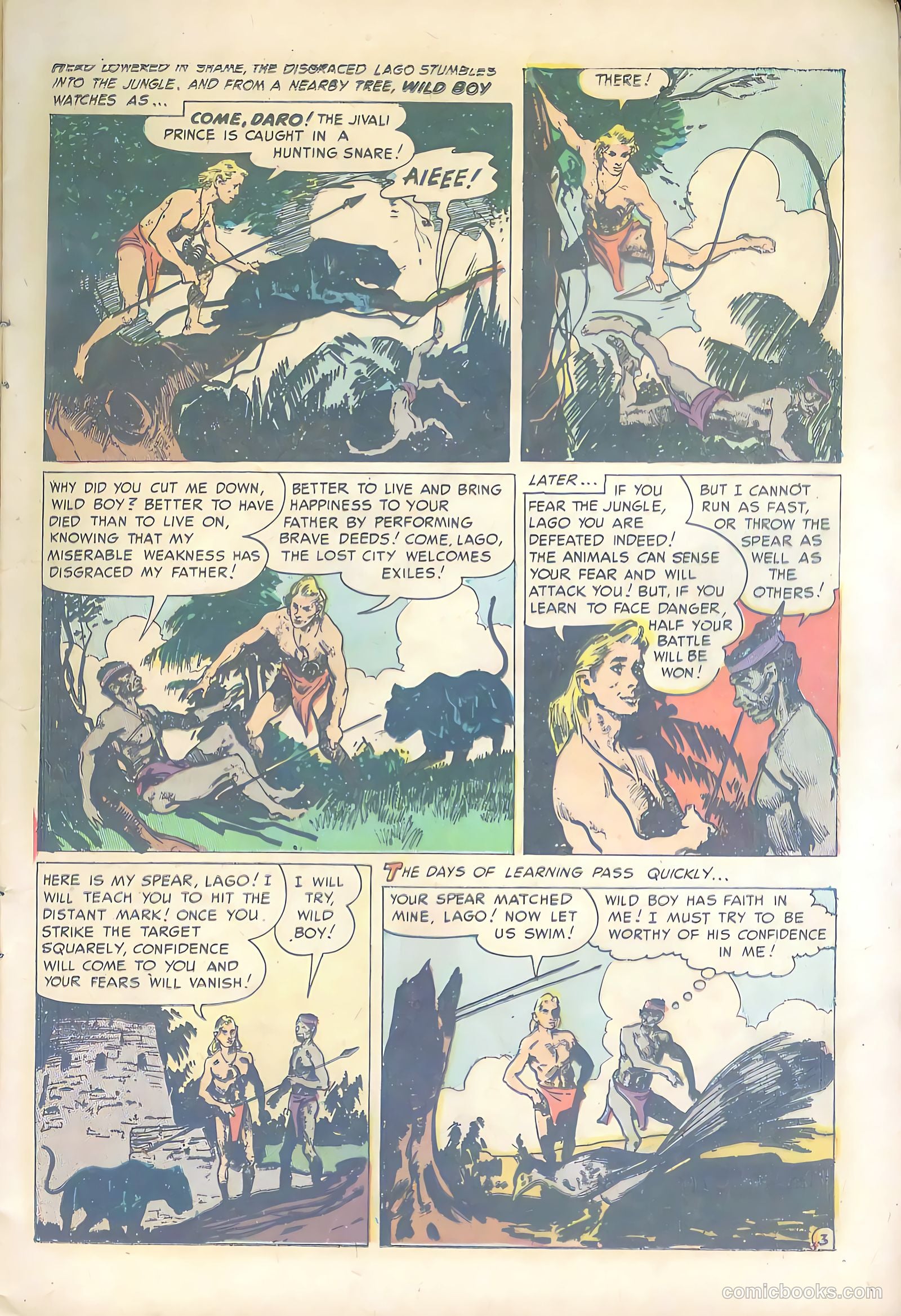 Wild Boy #5 (1951) — page 11