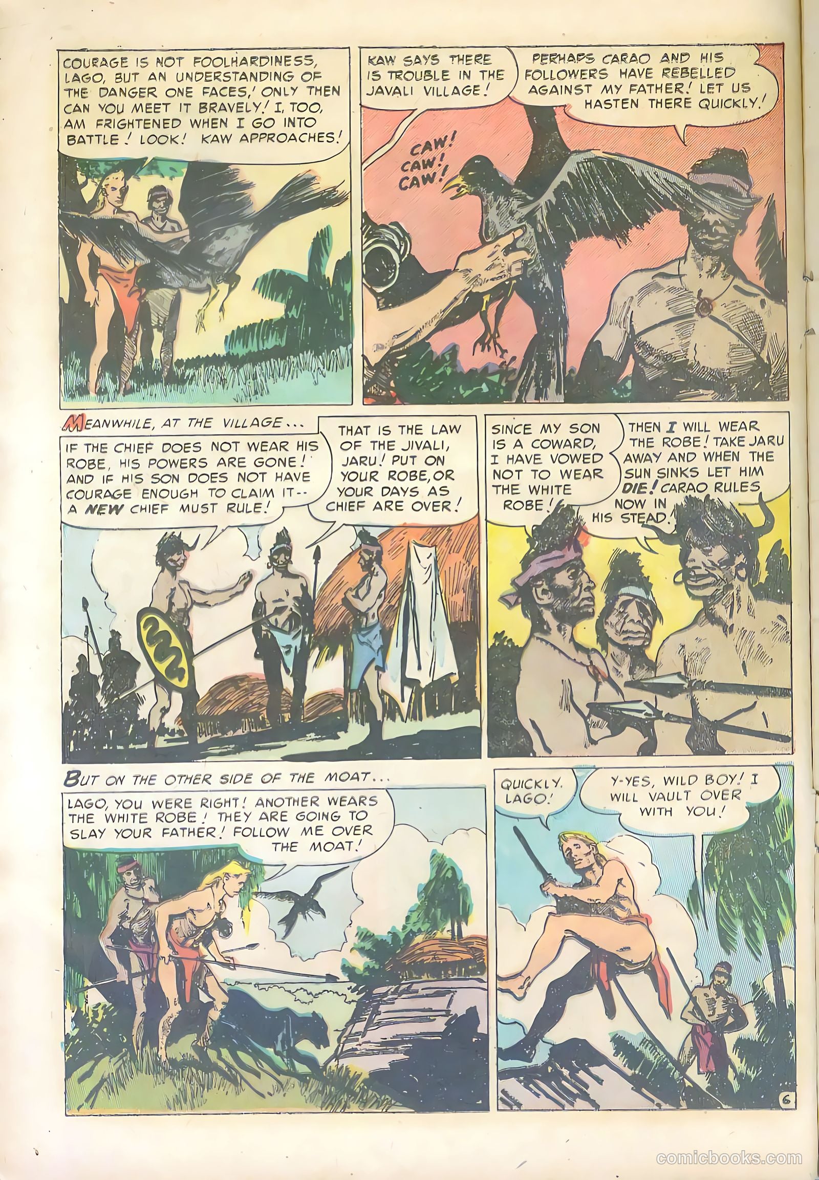 Wild Boy #5 (1951) — page 14