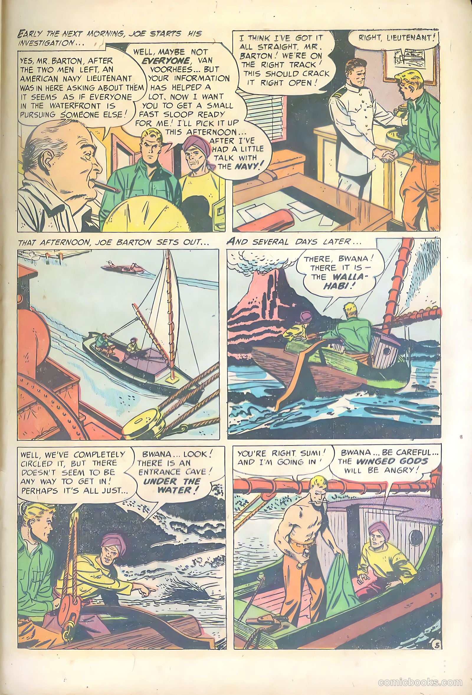 Wild Boy #5 (1951) — page 23