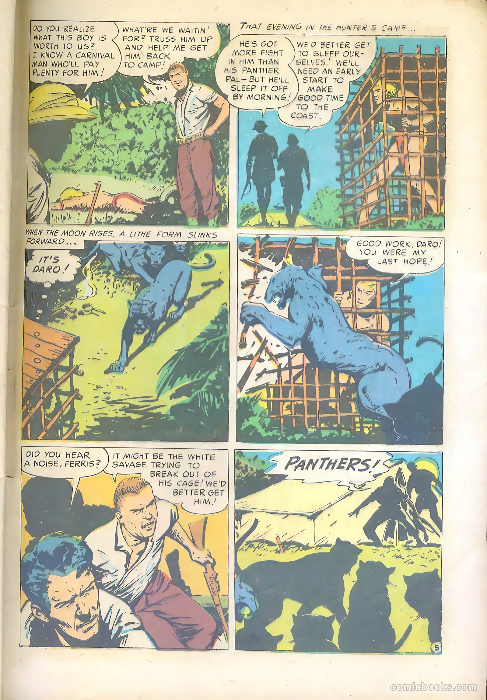 Wild Boy #5 (1951) — page 31