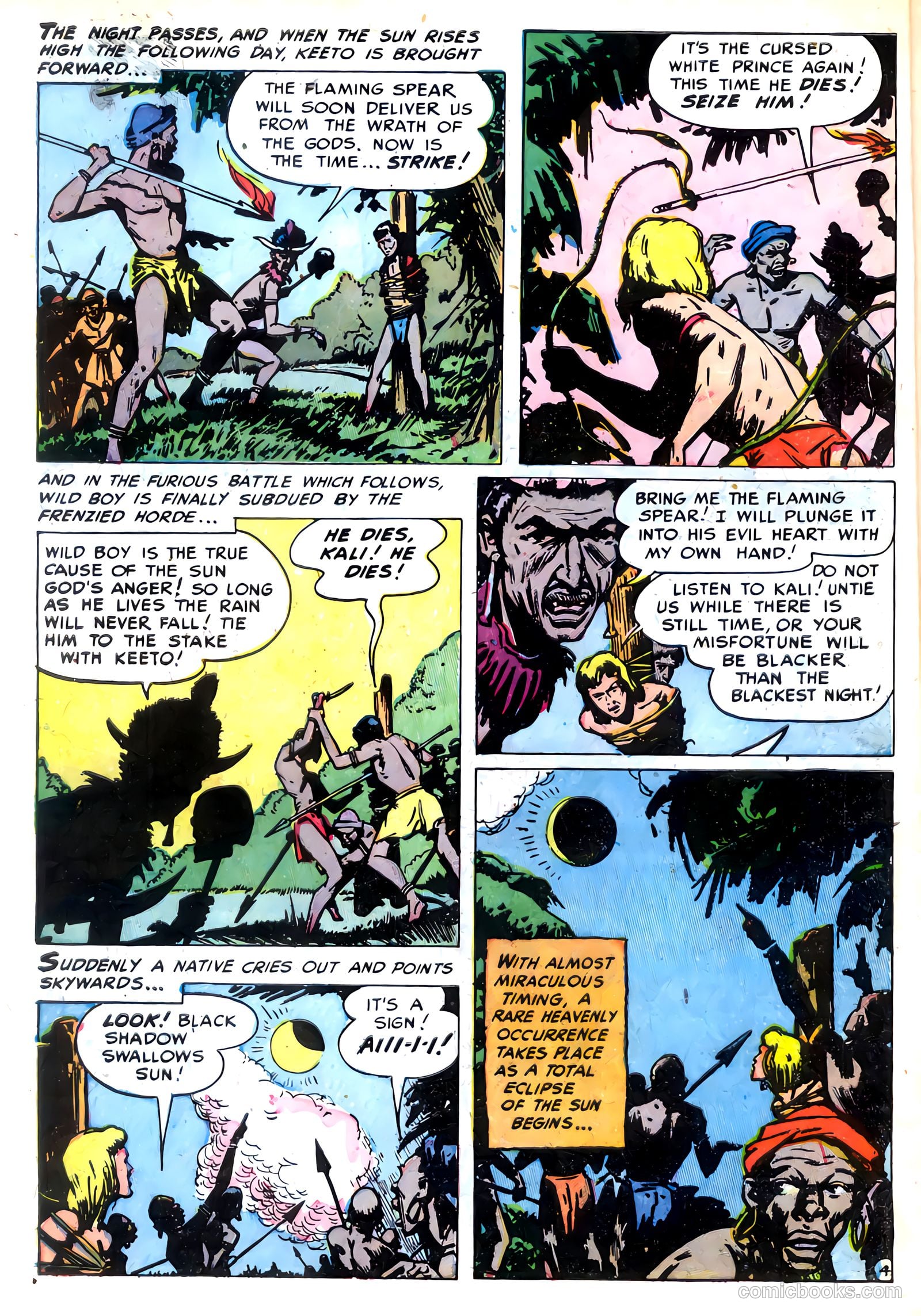 Wild Boy #6 (1952) — page 7
