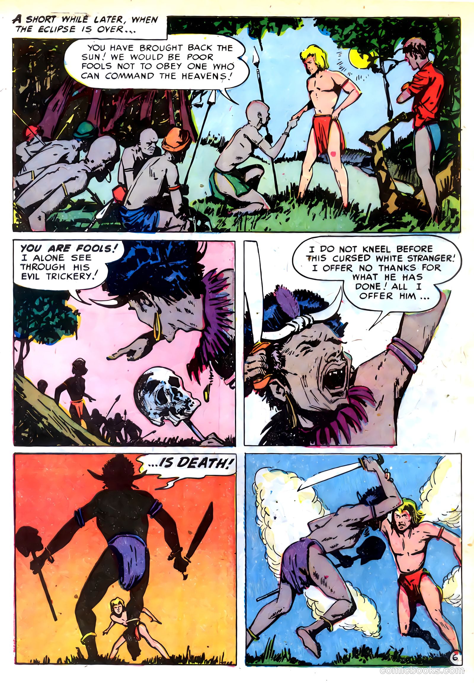 Wild Boy #6 (1952) — page 9