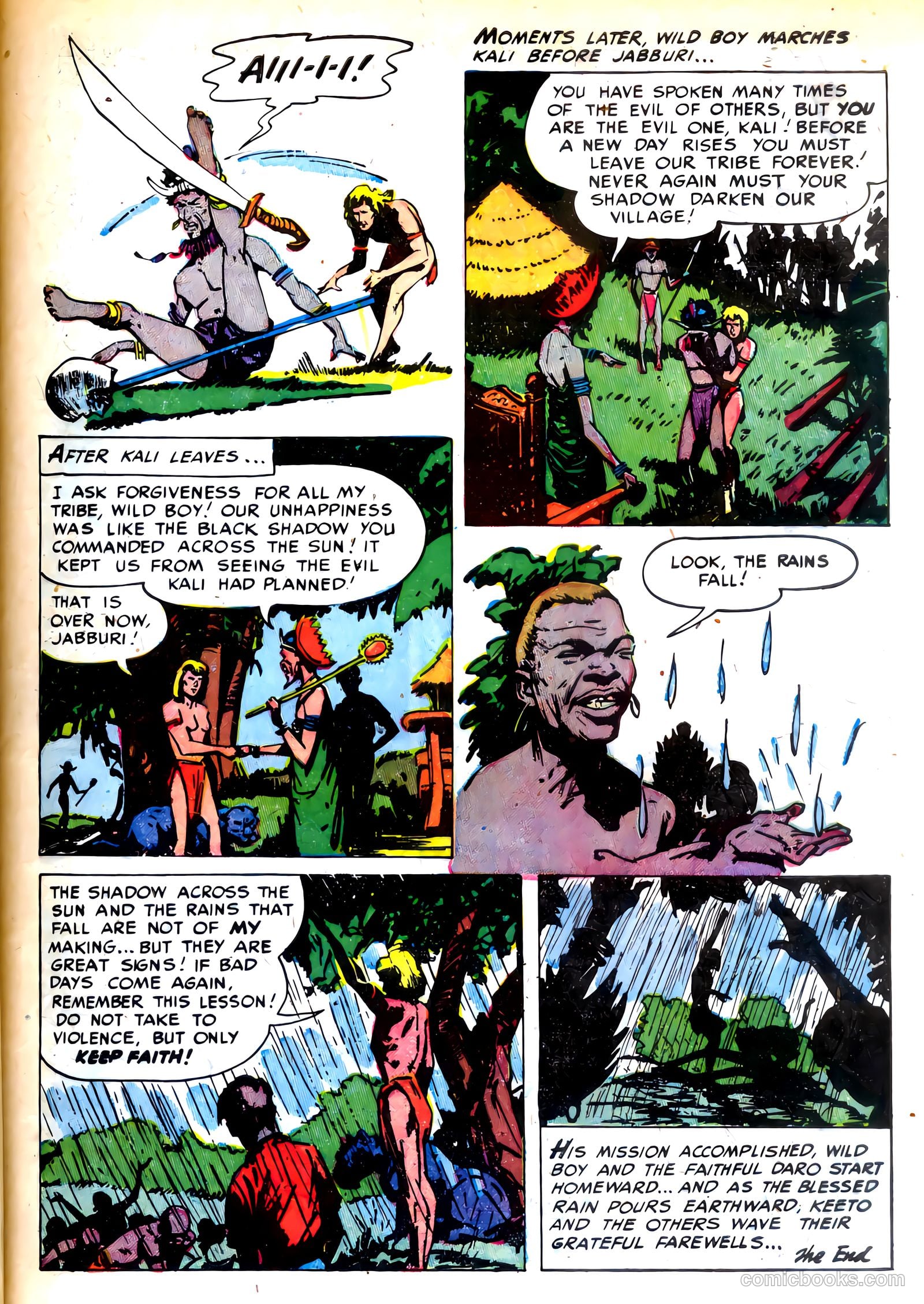 Wild Boy #6 (1952) — page 10