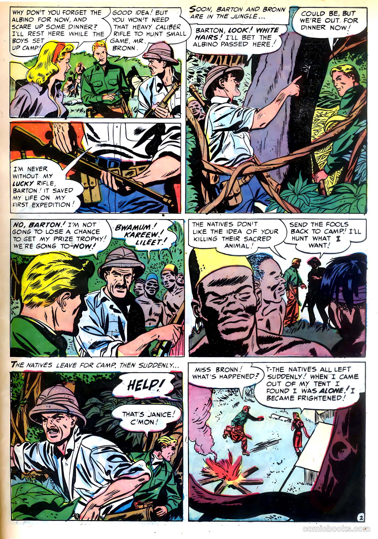 Wild Boy #6 (1952) — page 12