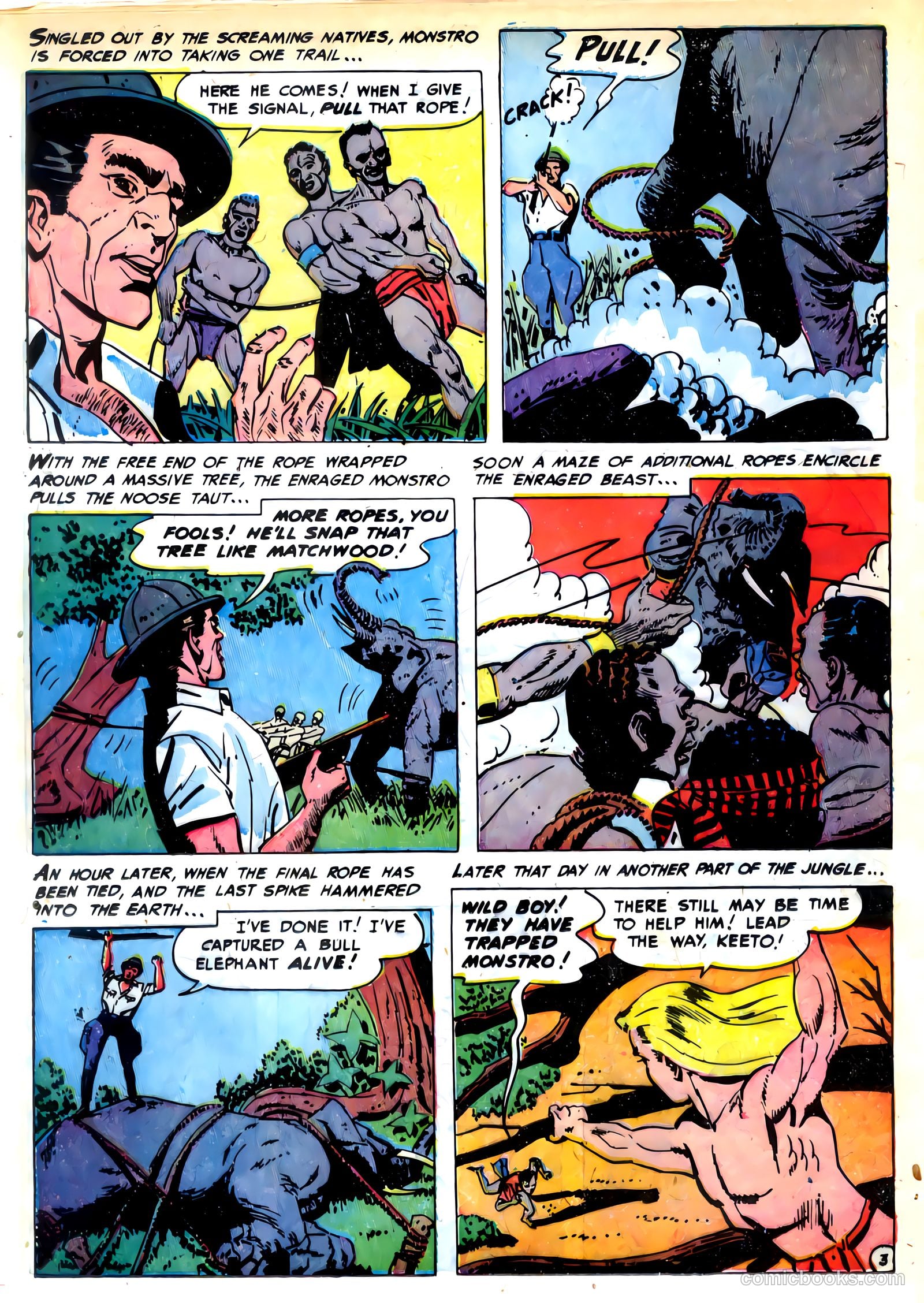 Wild Boy #6 (1952) — page 21