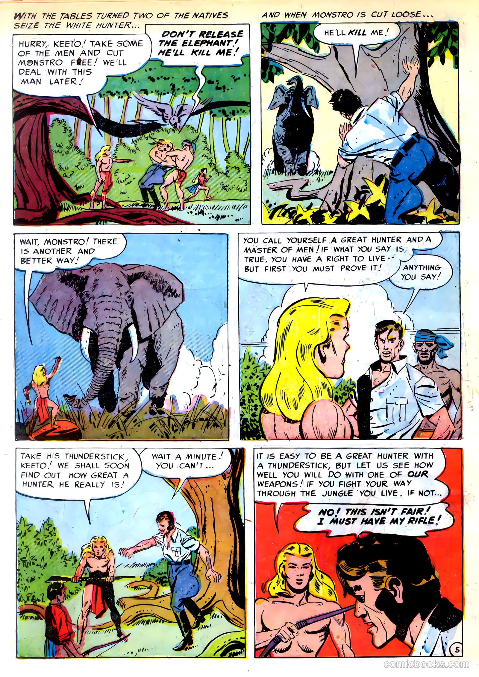 Wild Boy #6 (1952) — page 23
