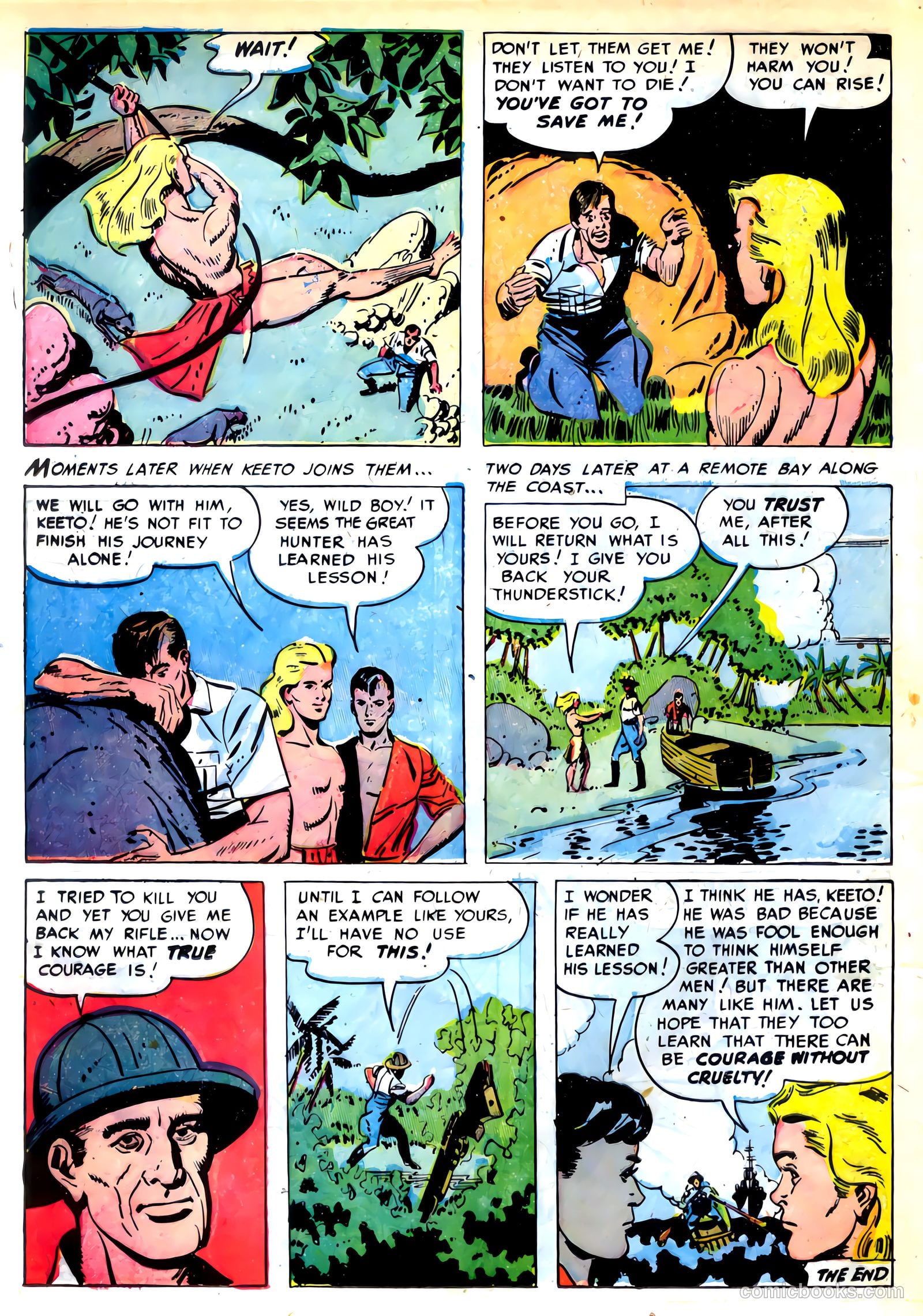 Wild Boy #6 (1952) — page 25