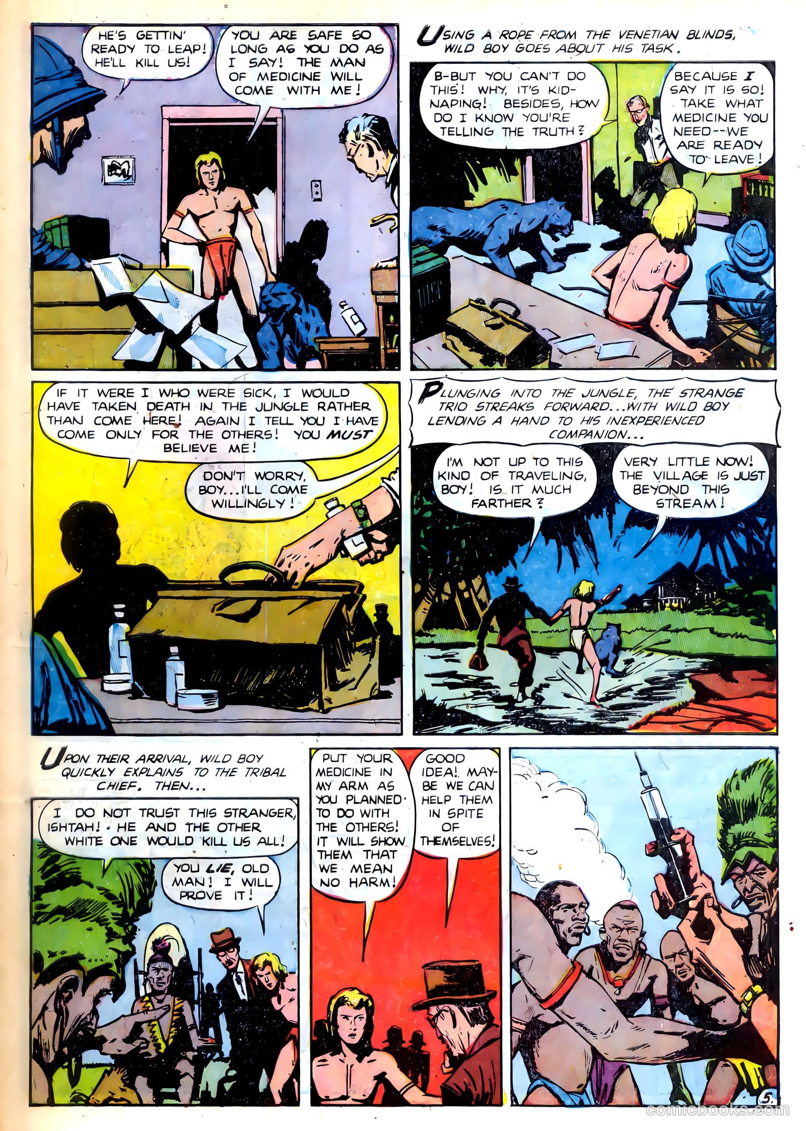 Wild Boy #6 (1952) — page 32
