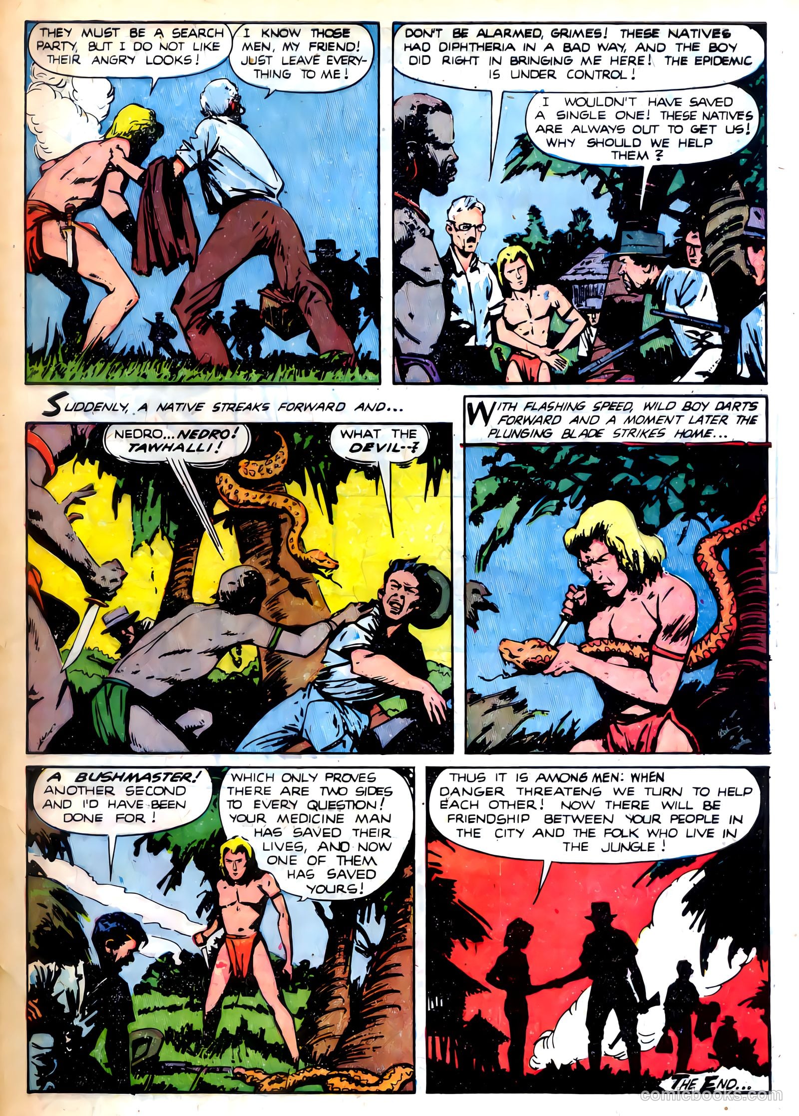 Wild Boy #6 (1952) — page 34