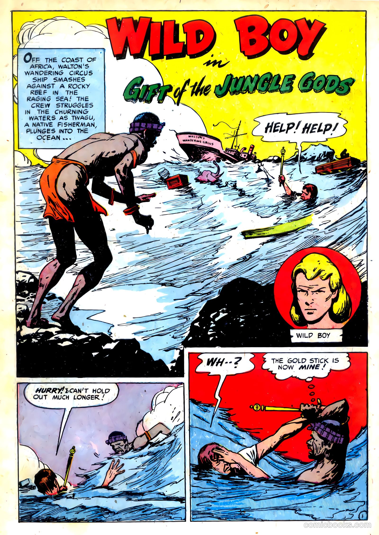 Wild Boy #7 (1952) — page 4