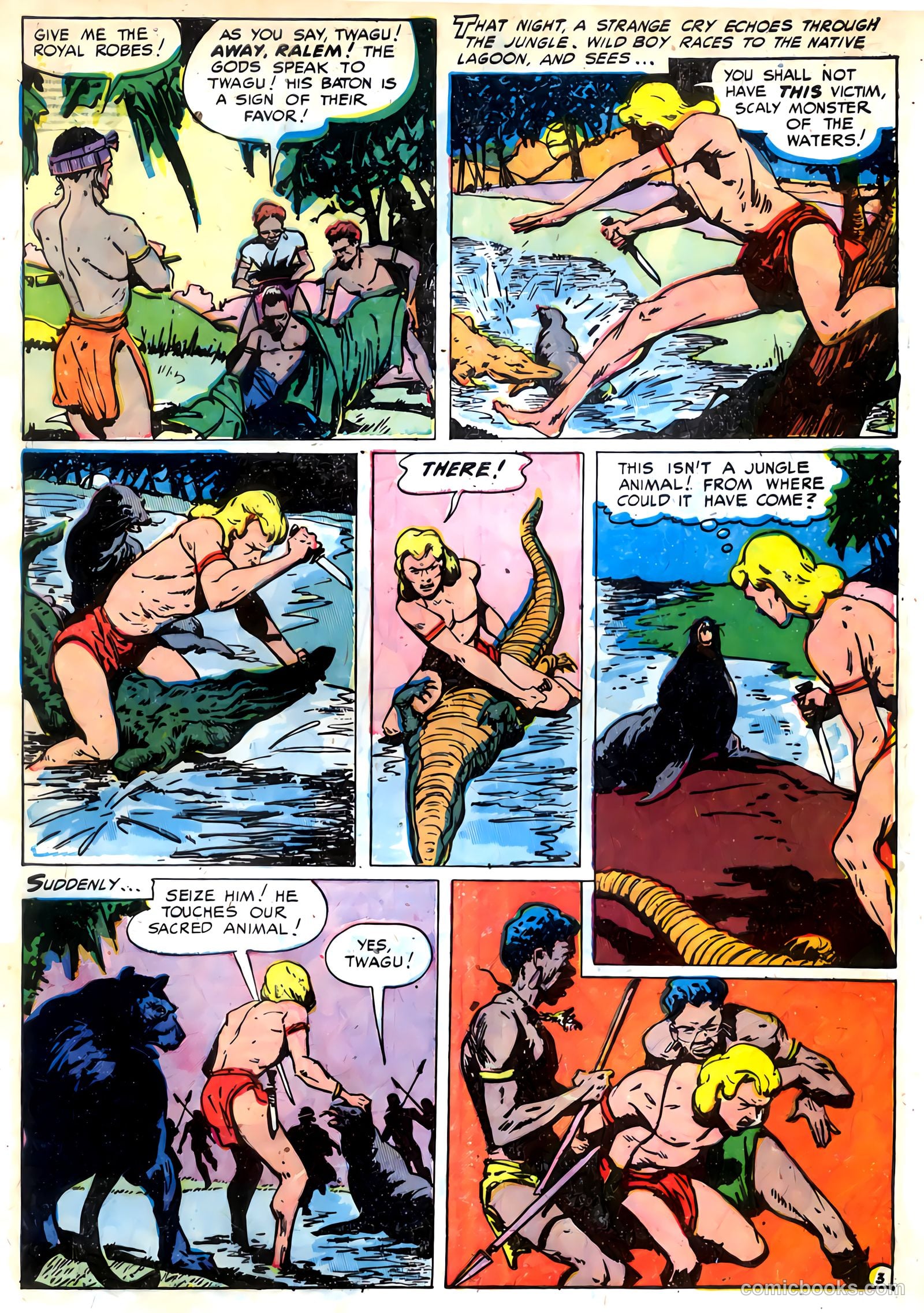 Wild Boy #7 (1952) — page 6